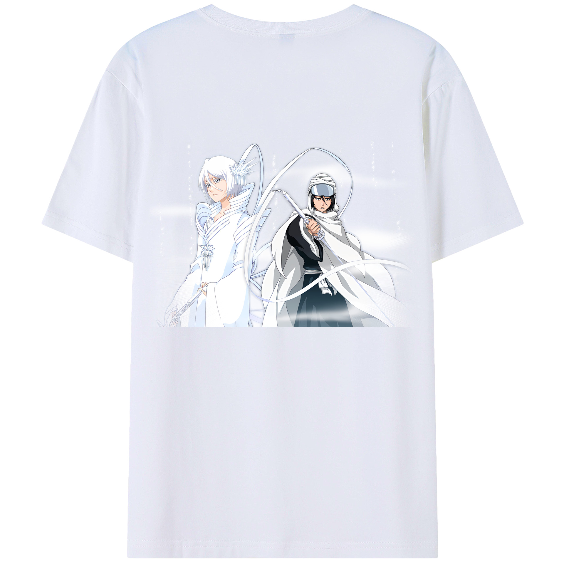 （画像用） ブリーチ 朽木ルキア BLEACH Kuchiki Rukia レディース半袖Tシャツ(バックプリント)