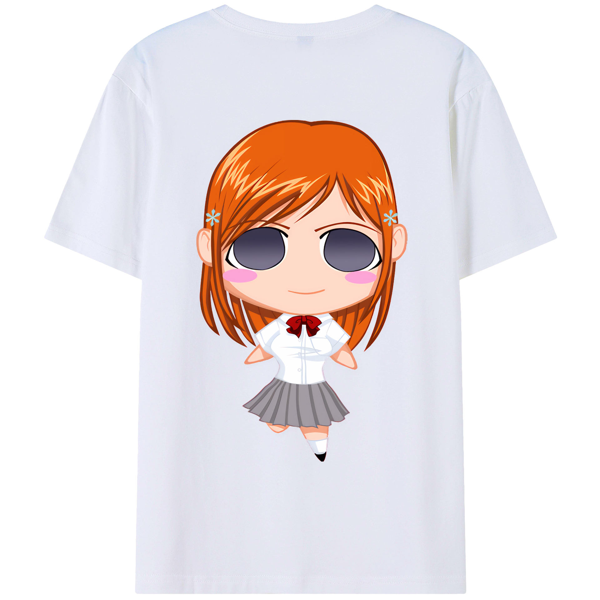 （画像用） ブリーチ 井上織姫（いのうえおりひめ） BLEACH Inoue Orihime レディース半袖Tシャツ(バックプリント)