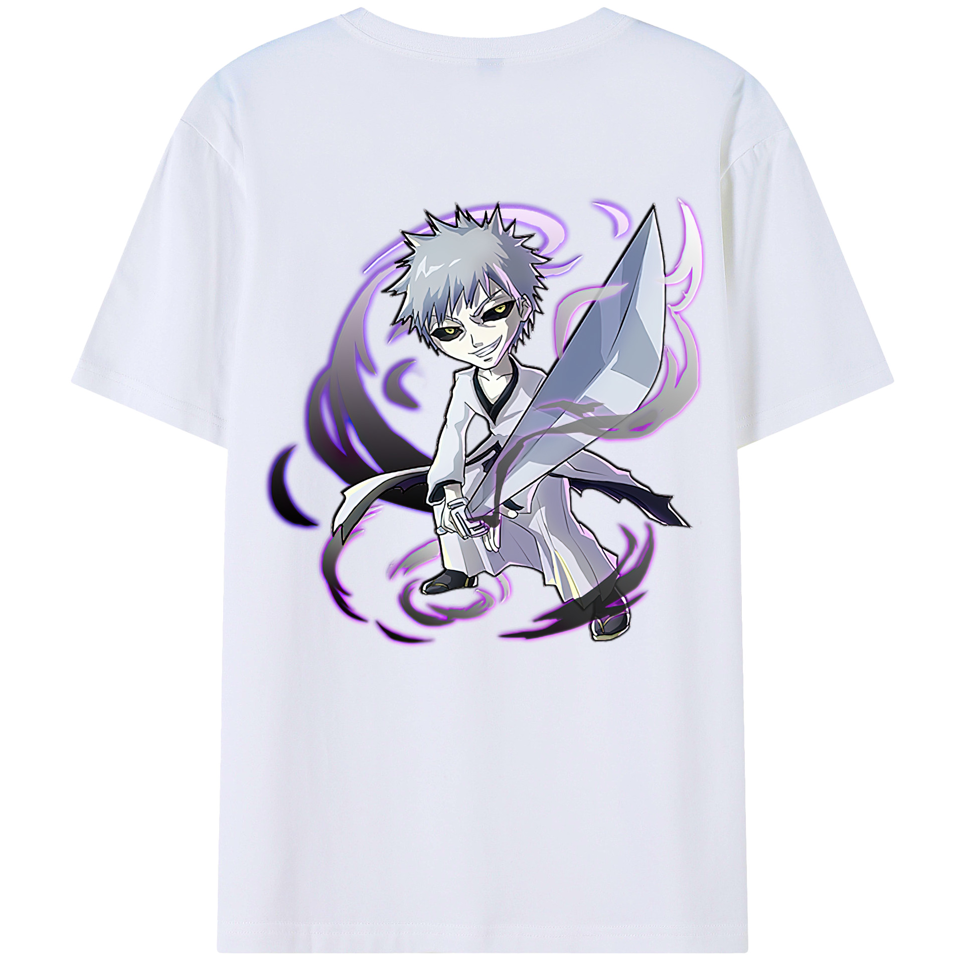 （画像用） ブリーチ 黒崎一護（くろさき いちご）BLEACH Kurosaki Ichigo レディース半袖Tシャツ(バックプリント)