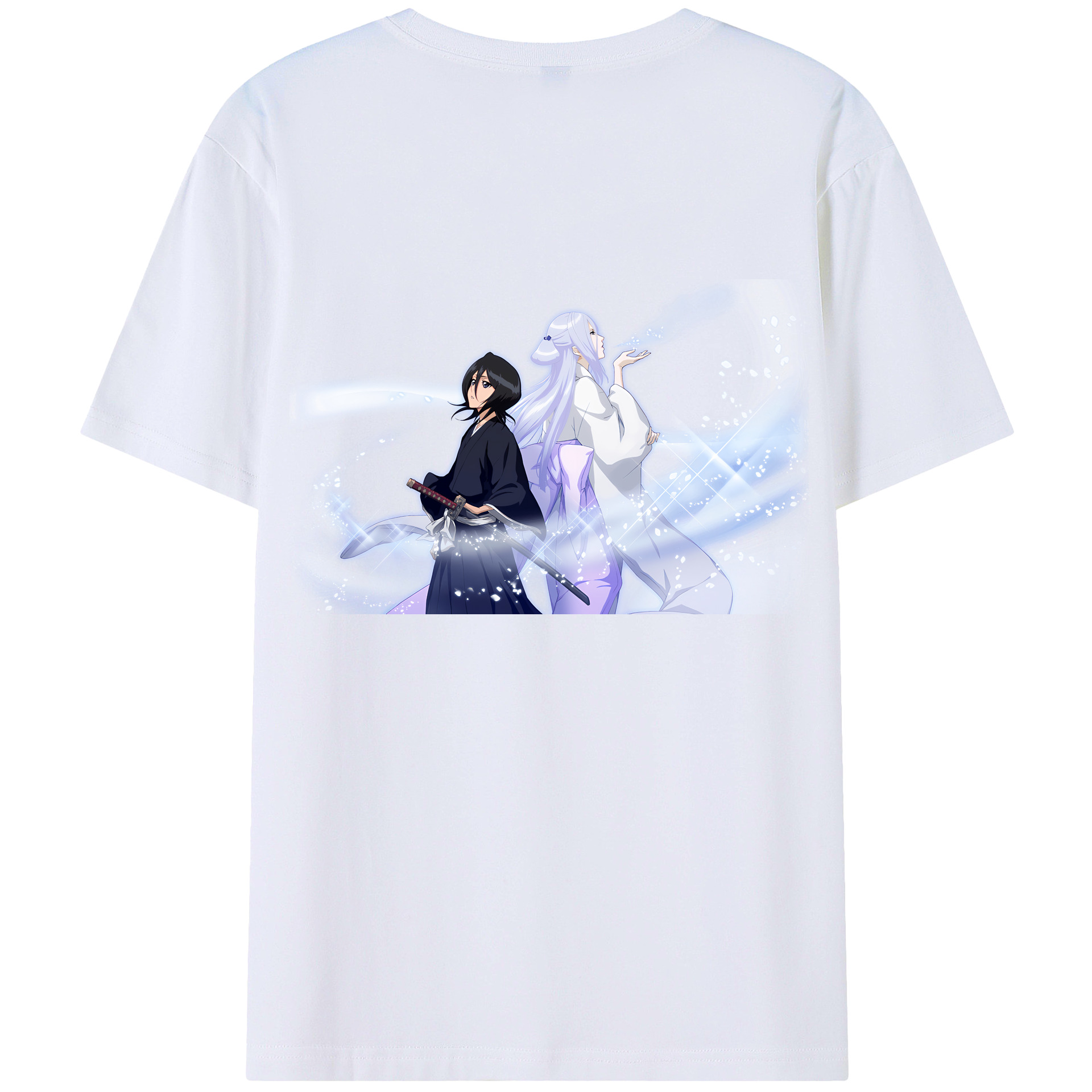 （画像用） ブリーチ 朽木ルキア BLEACH Kuchiki Rukia レディース半袖Tシャツ(バックプリント)