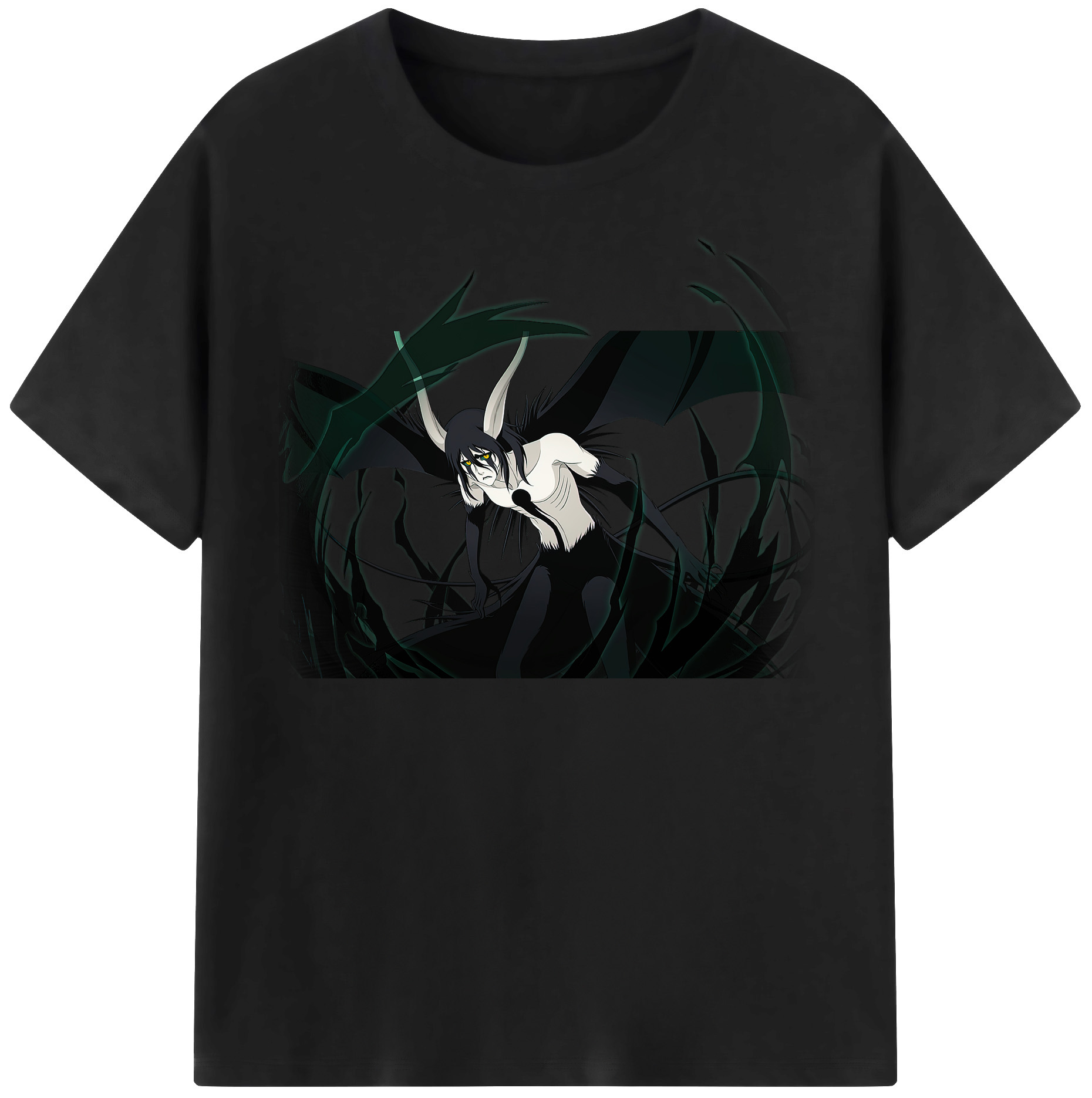 （画像用） ブリーチ ウルキオラ·シファー BLEACH Ulquiorra cifer レディースカジュアルプリントTシャツ（綿100％）