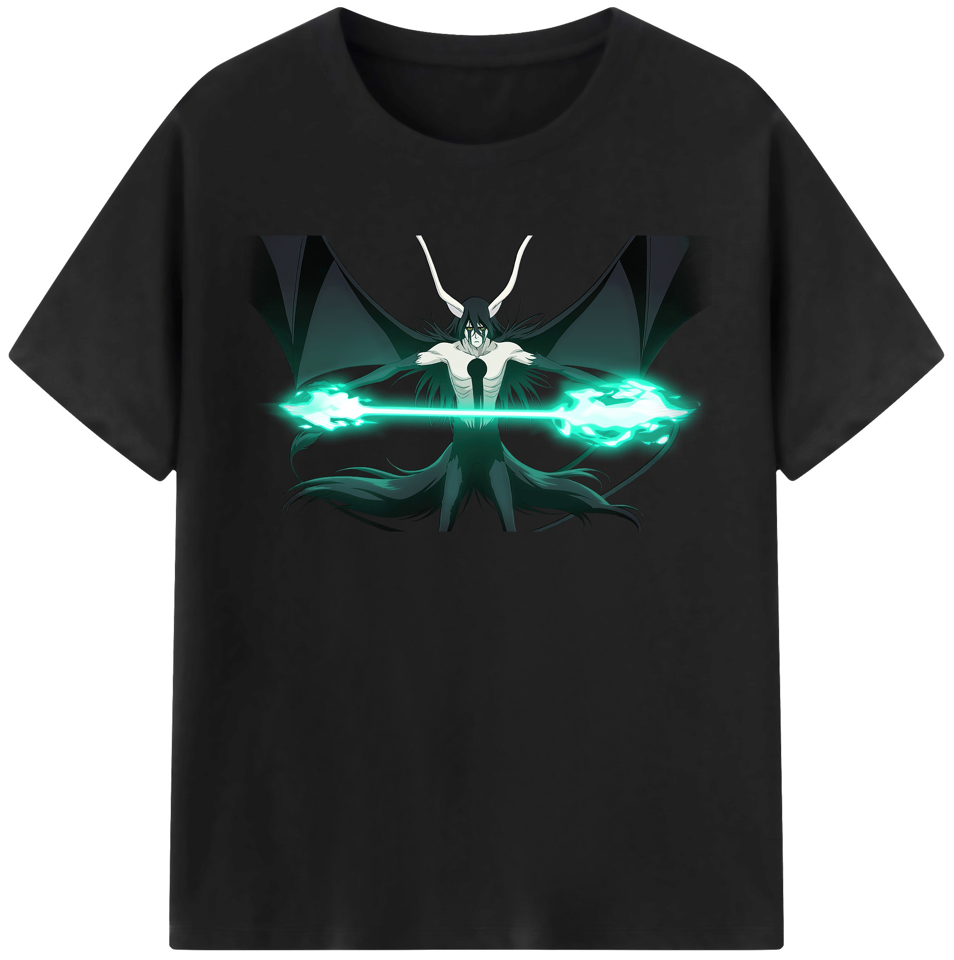 （画像用） ブリーチ ウルキオラ·シファー BLEACH Ulquiorra cifer レディースカジュアルプリントTシャツ（綿100％）