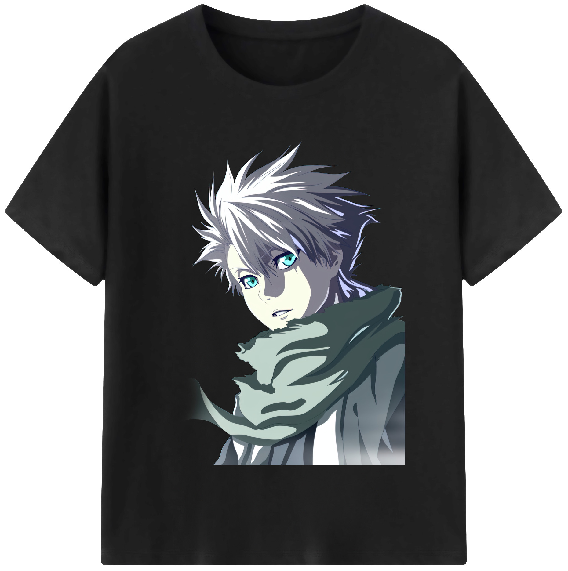 （画像用） ブリーチ 日番谷冬獅郎（ひつがや とうしろう） BLEACH Hitsugaya Toushirou レディースカジュアルプリントTシャツ（綿100％）