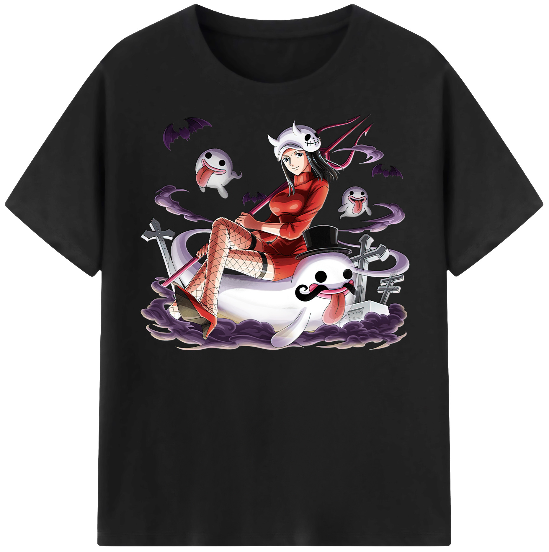 （画像用） ブリーチ くちき びゃくや BLEACH Kuchiki Byakuya レディースカジュアルプリントTシャツ（綿100％）
