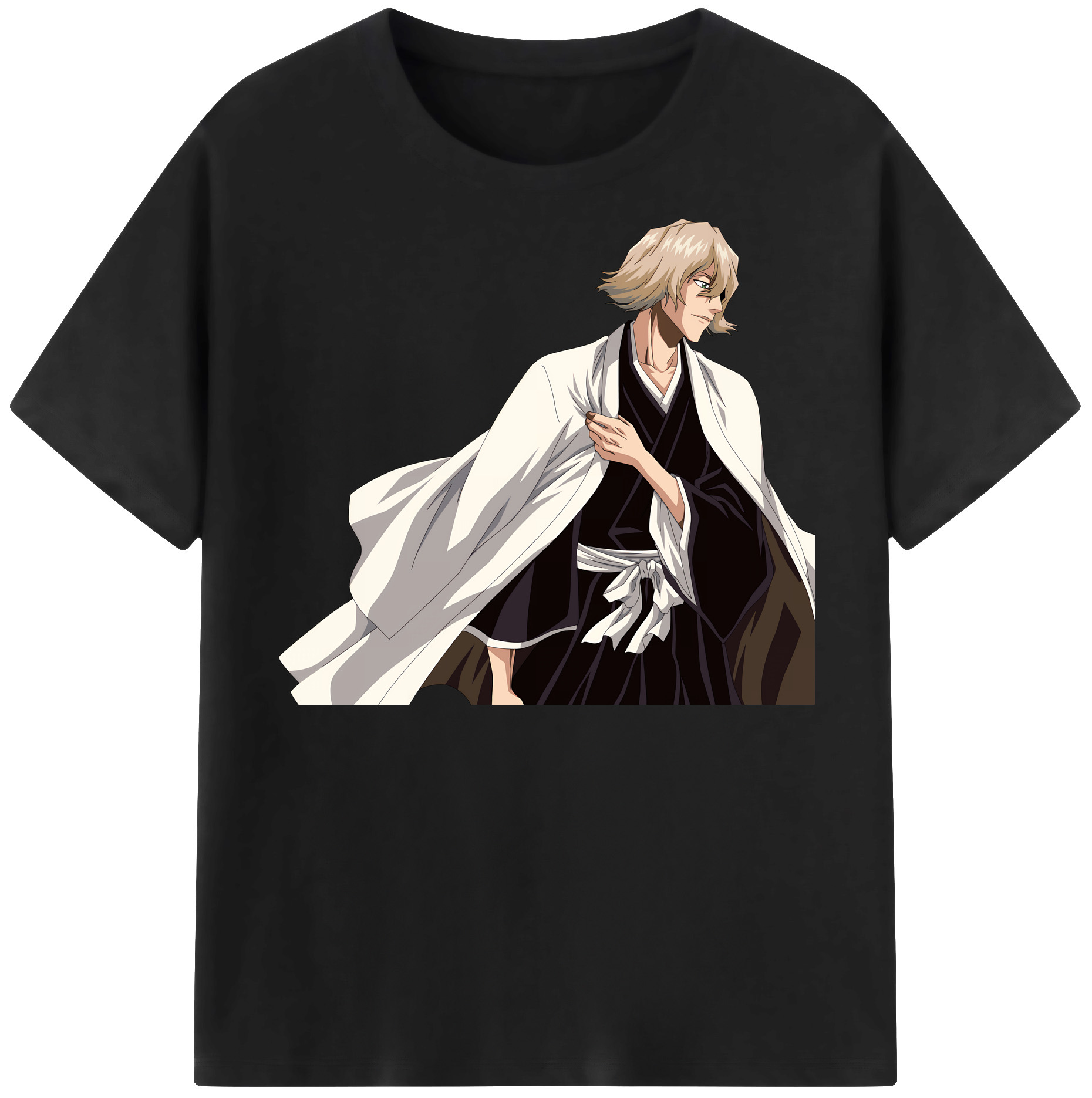 （画像用） "ブリーチ 浦原 喜助（うらはら きすけ） BLEACH Urahara Kisuke " レディースカジュアルプリントTシャツ（綿100％）