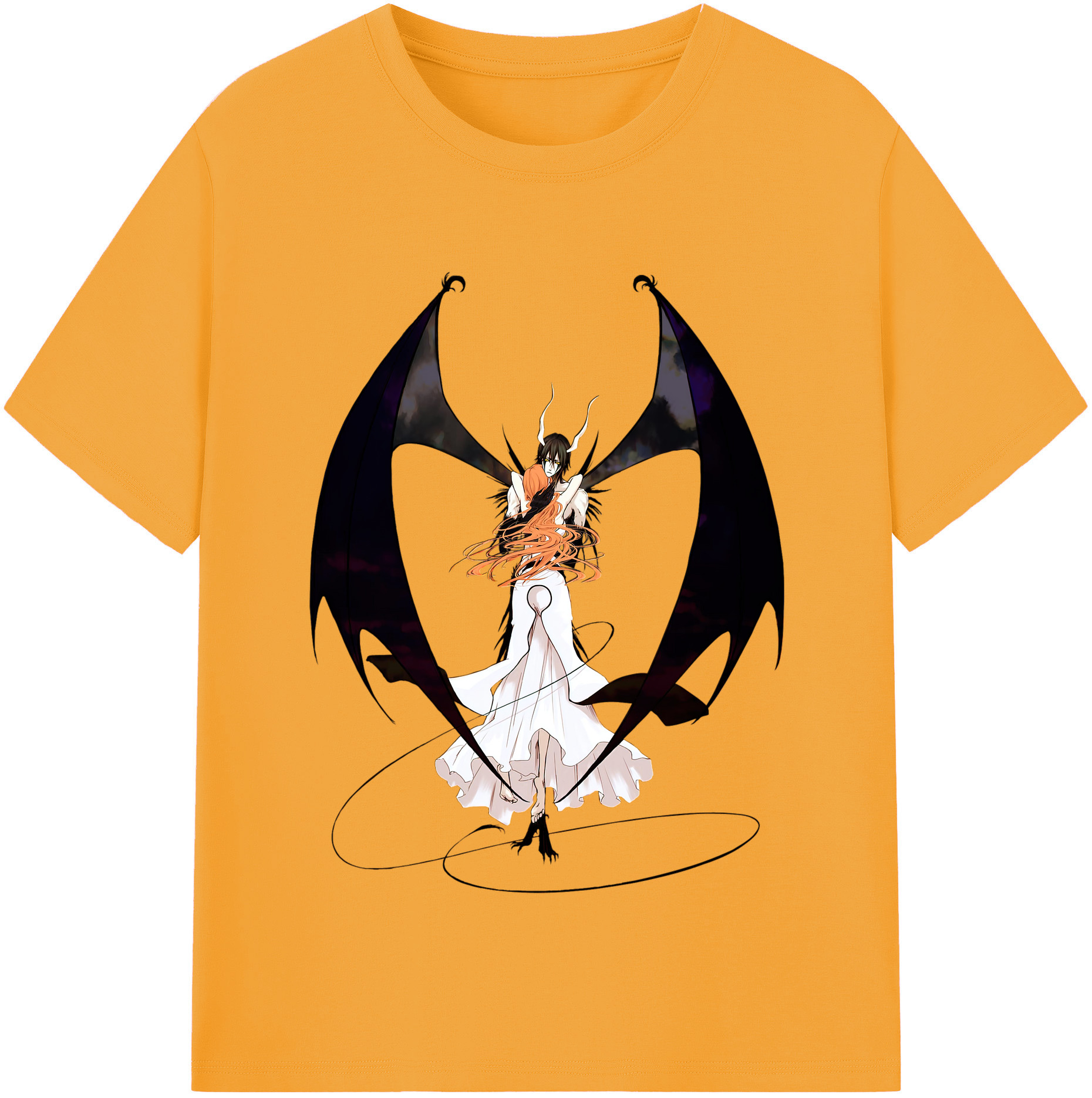 （画像用） ブリーチ ウルキオラ·シファー BLEACH Ulquiorra cifer レディースカジュアルプリントTシャツ（綿100％）