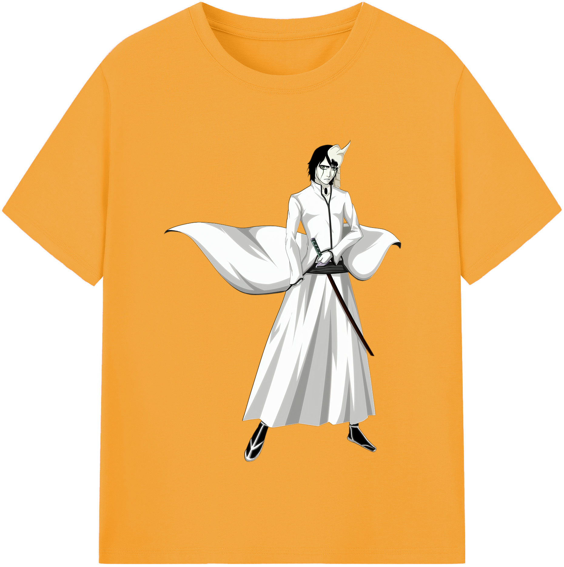 （画像用） ブリーチ ウルキオラ·シファー BLEACH Ulquiorra cifer レディースカジュアルプリントTシャツ（綿100％）