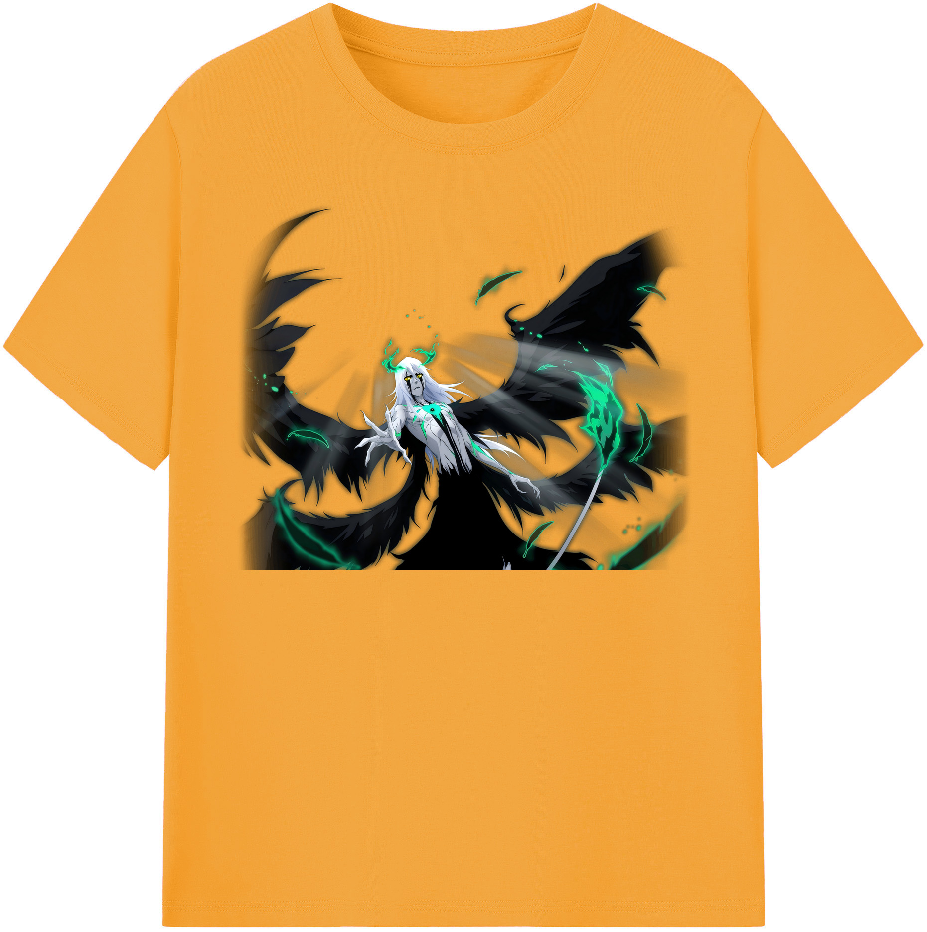 （画像用） ブリーチ ウルキオラ·シファー BLEACH Ulquiorra cifer レディースカジュアルプリントTシャツ（綿100％）