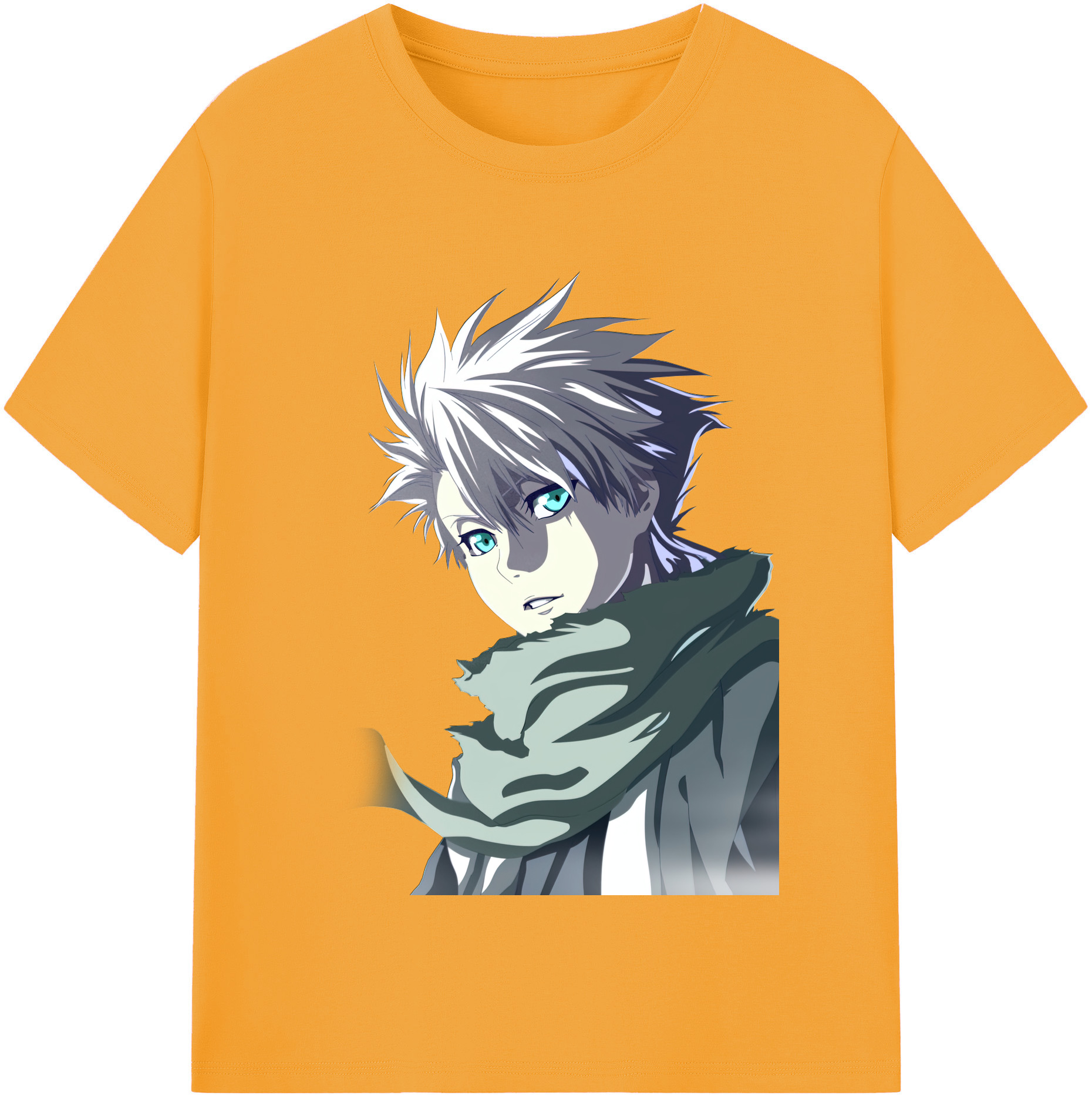 （画像用） ブリーチ 日番谷冬獅郎（ひつがや とうしろう） BLEACH Hitsugaya Toushirou レディースカジュアルプリントTシャツ（綿100％）