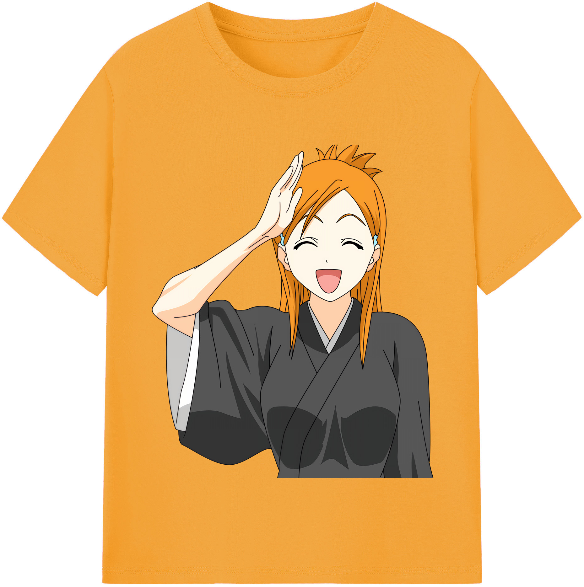 （画像用） ブリーチ 井上織姫（いのうえおりひめ） BLEACH Inoue Orihime レディースカジュアルプリントTシャツ（綿100％）