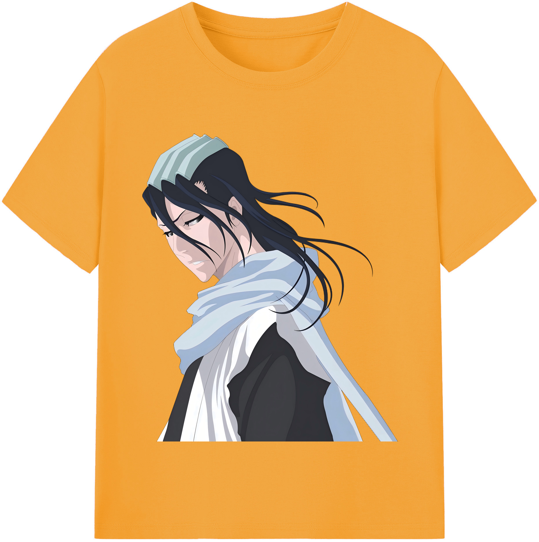 （画像用） ブリーチ くちき びゃくや BLEACH Kuchiki Byakuya レディースカジュアルプリントTシャツ（綿100％）