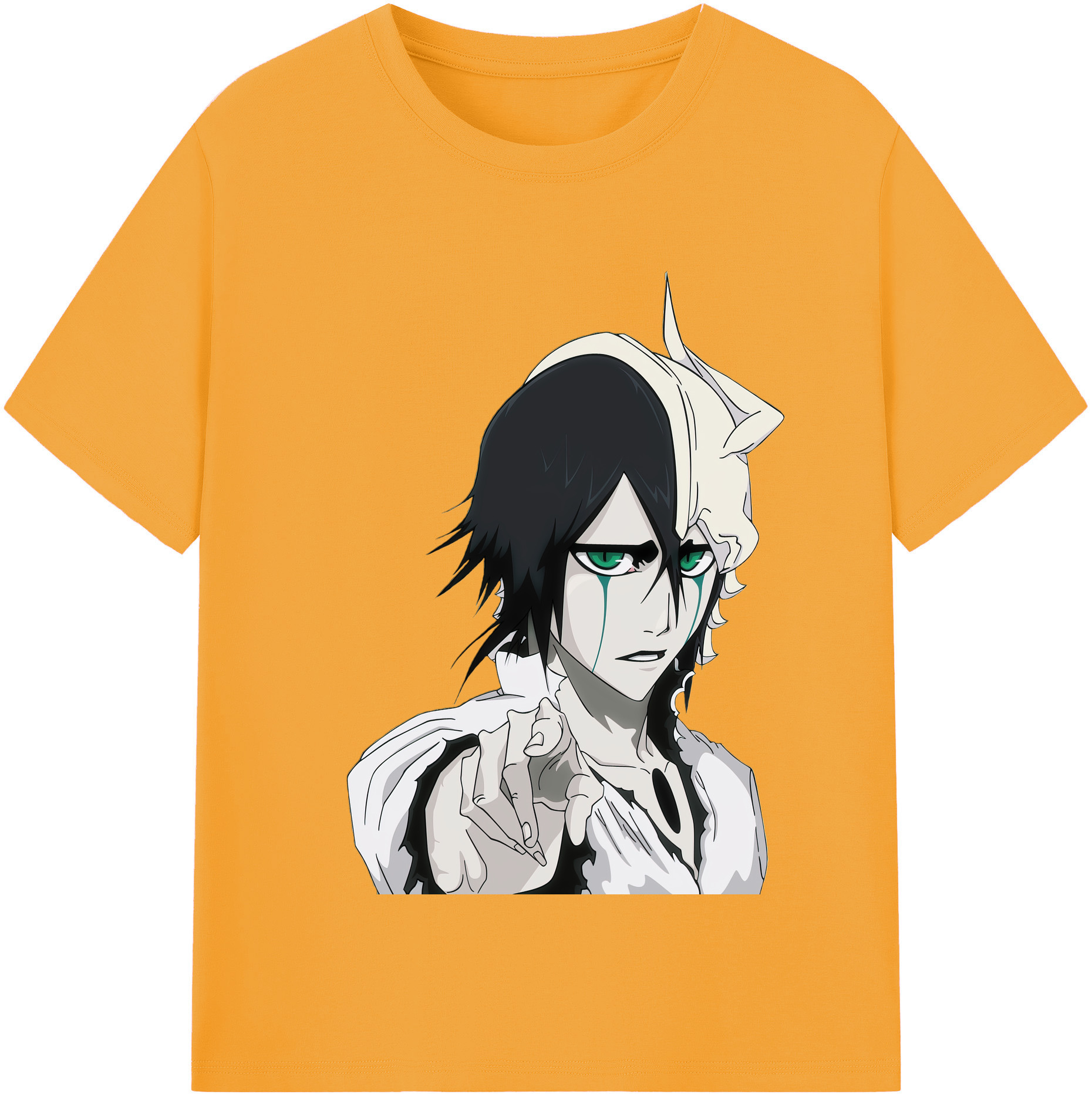 （画像用） ブリーチ ウルキオラ·シファー BLEACH Ulquiorra cifer レディースカジュアルプリントTシャツ（綿100％）