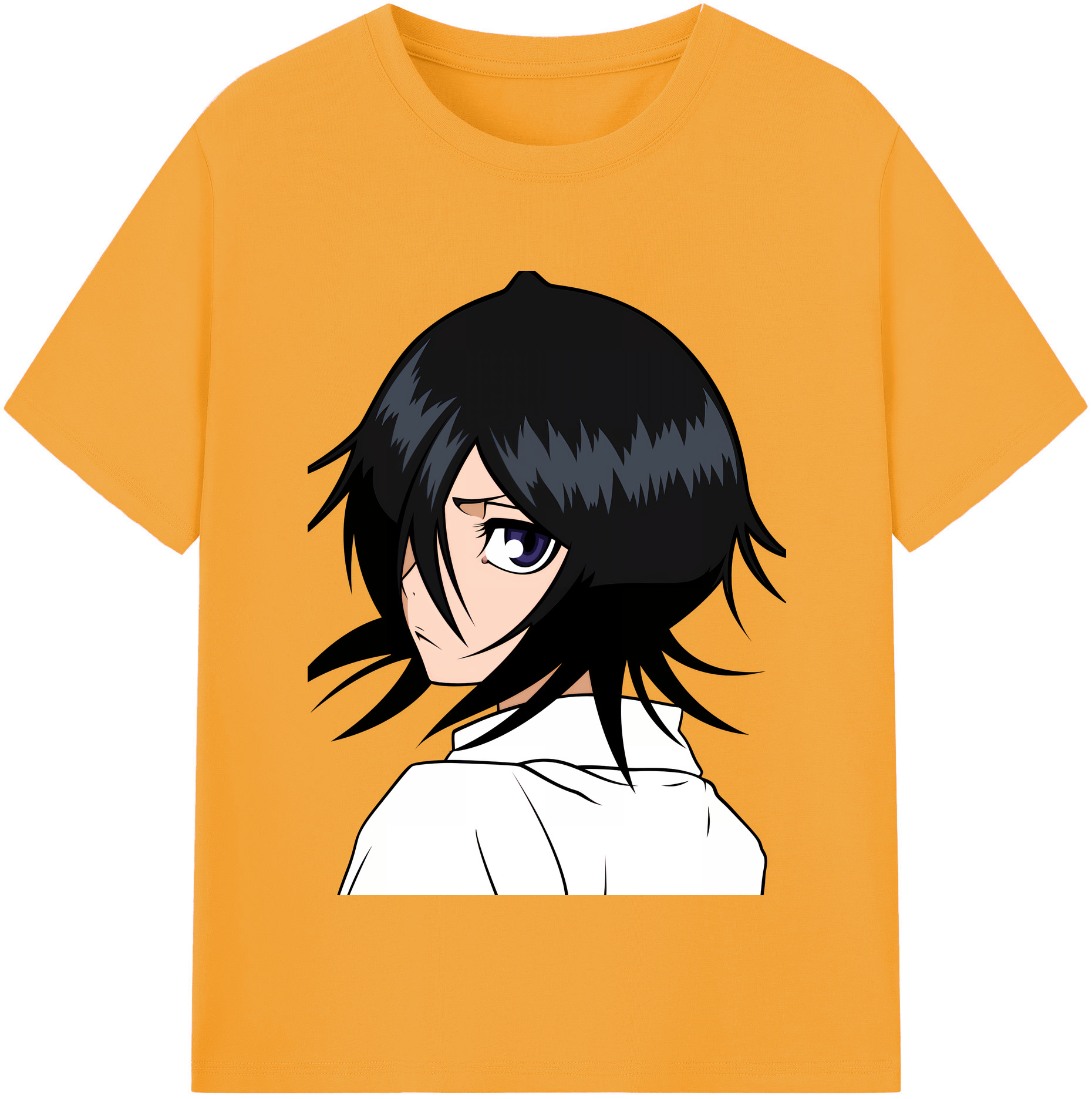 （画像用） ブリーチ 朽木ルキア BLEACH Kuchiki Rukia レディースカジュアルプリントTシャツ（綿100％）