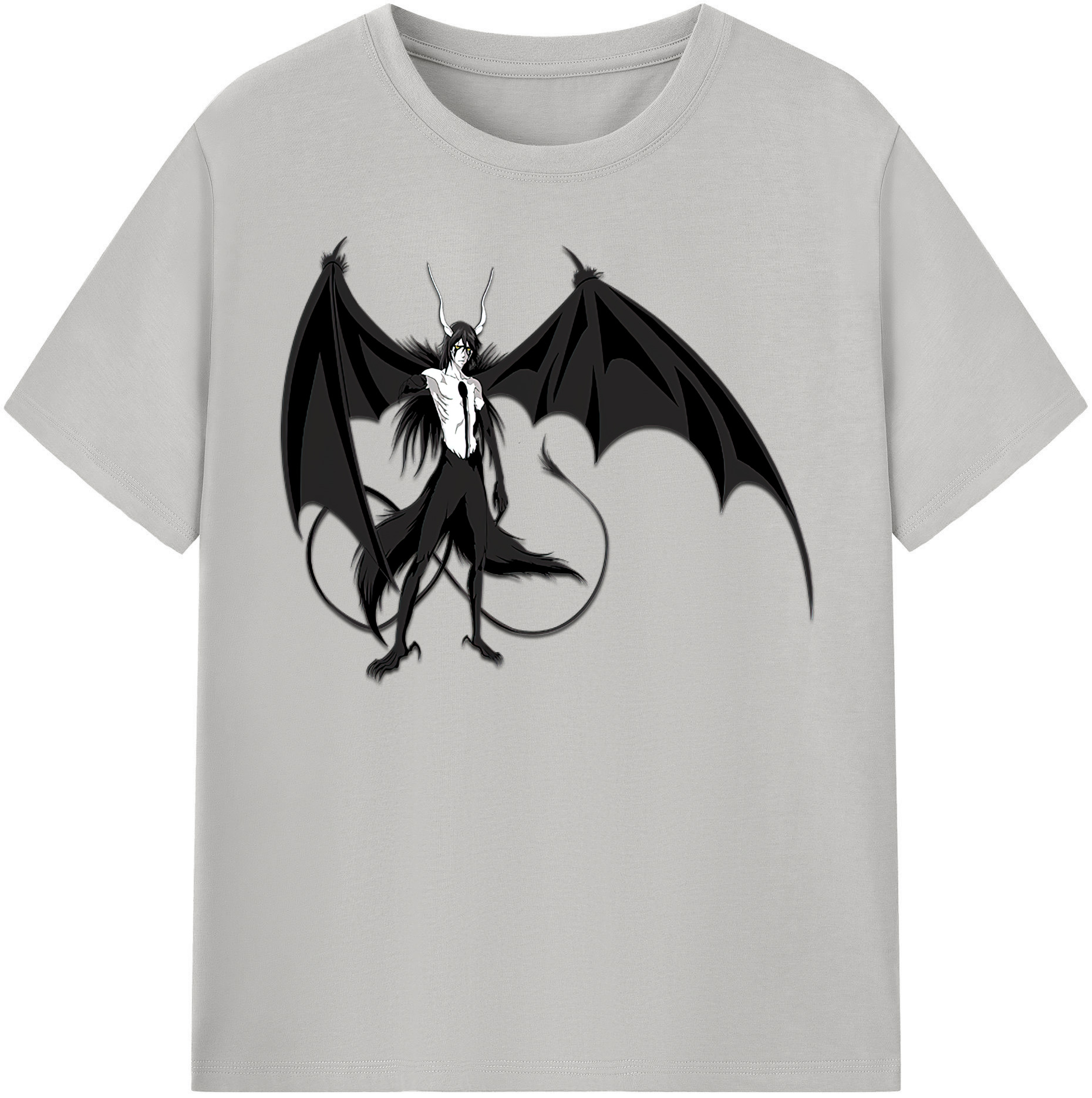 （画像用） ブリーチ ウルキオラ·シファー BLEACH Ulquiorra cifer レディースカジュアルプリントTシャツ（綿100％）