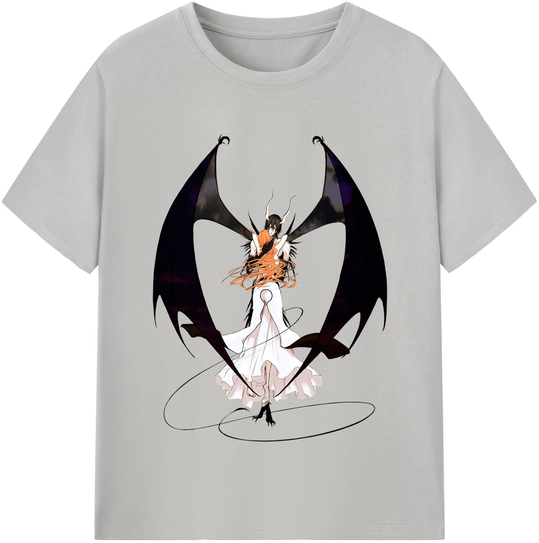 （画像用） ブリーチ ウルキオラ·シファー BLEACH Ulquiorra cifer レディースカジュアルプリントTシャツ（綿100％）