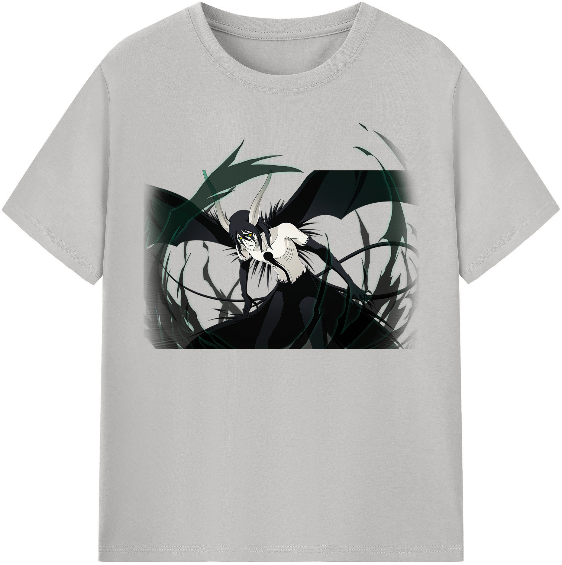 （画像用） ブリーチ ウルキオラ·シファー BLEACH Ulquiorra cifer レディースカジュアルプリントTシャツ（綿100％）