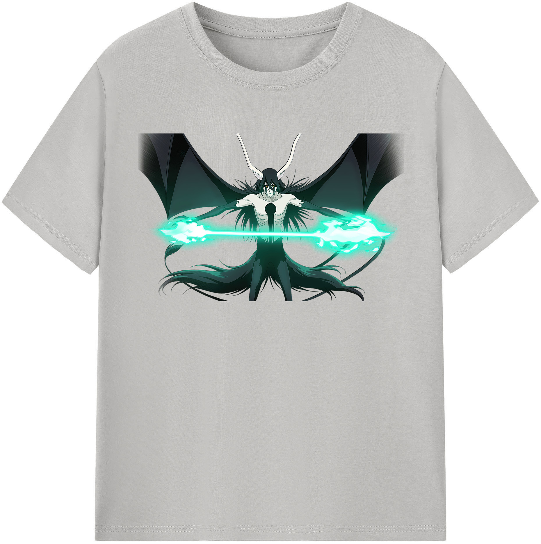 （画像用） ブリーチ ウルキオラ·シファー BLEACH Ulquiorra cifer レディースカジュアルプリントTシャツ（綿100％）
