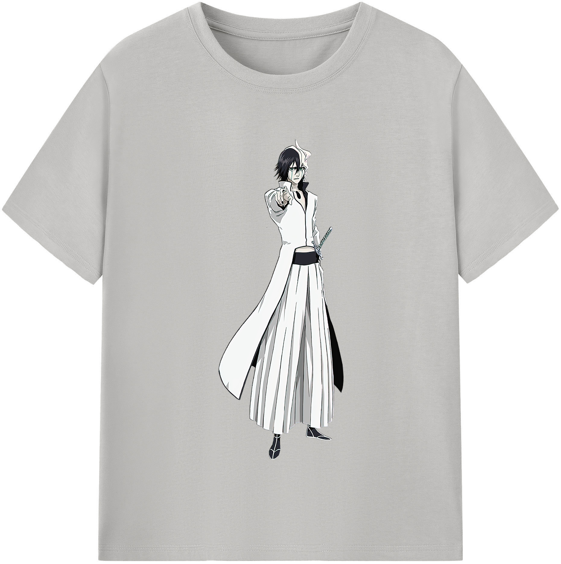 （画像用） ブリーチ ウルキオラ·シファー BLEACH Ulquiorra cifer レディースカジュアルプリントTシャツ（綿100％）