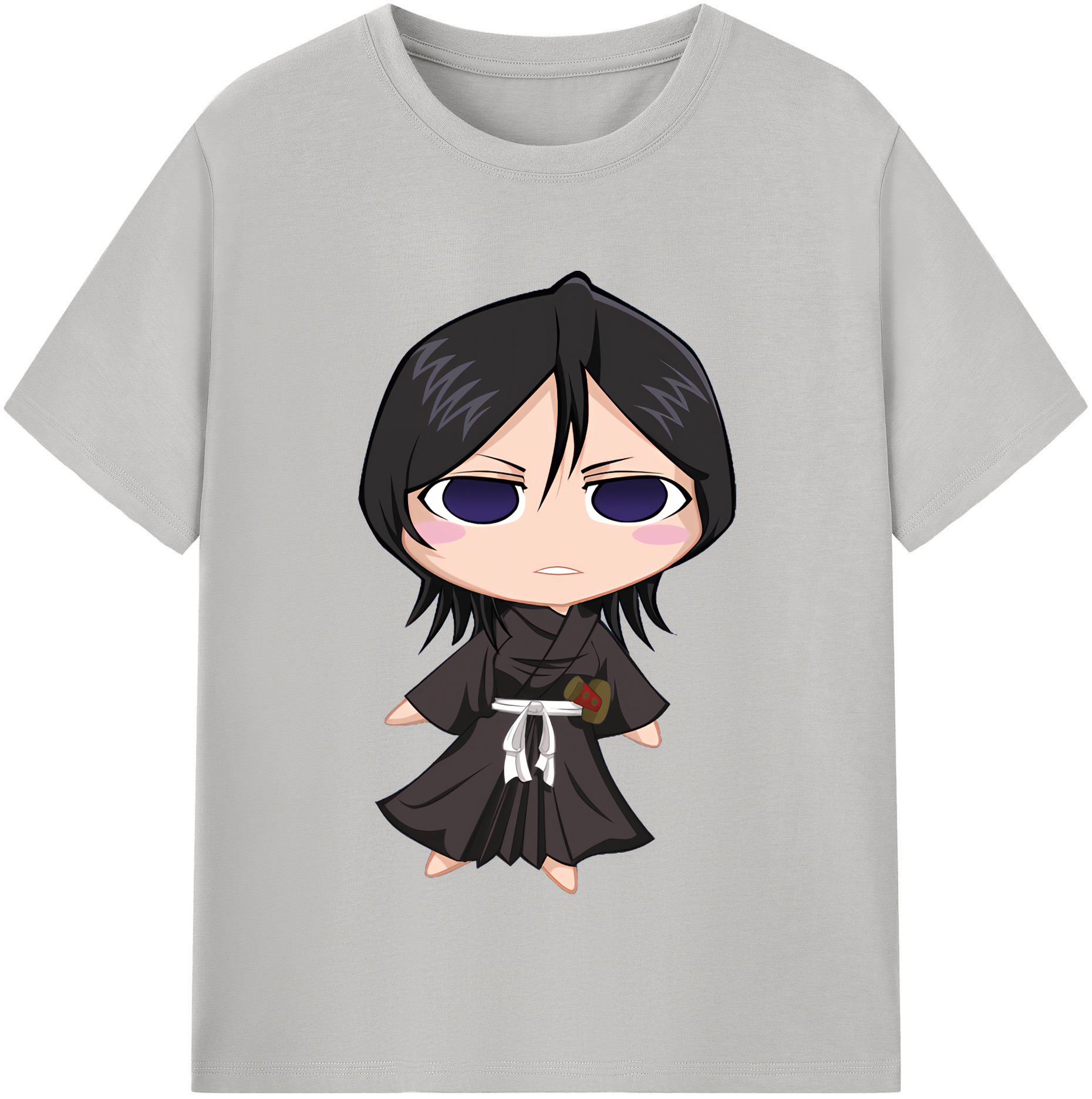 （画像用） ブリーチ 朽木ルキア BLEACH Kuchiki Rukia レディースカジュアルプリントTシャツ（綿100％）