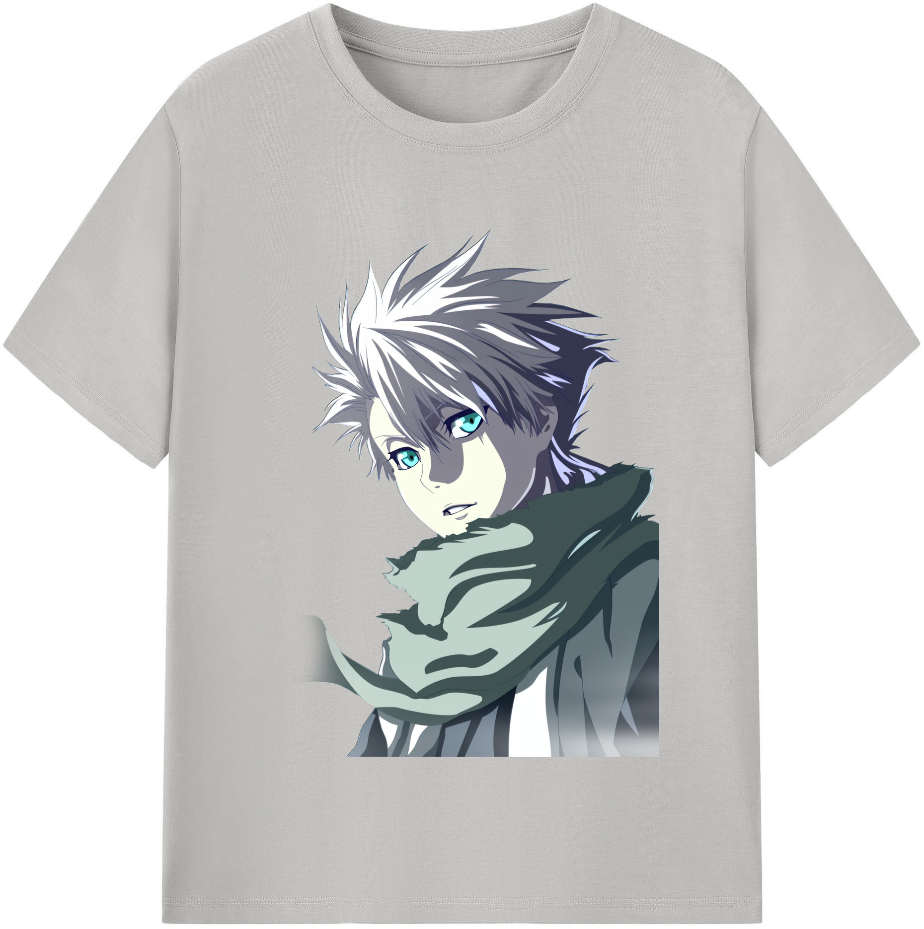（画像用） ブリーチ 日番谷冬獅郎（ひつがや とうしろう） BLEACH Hitsugaya Toushirou レディースカジュアルプリントTシャツ（綿100％）