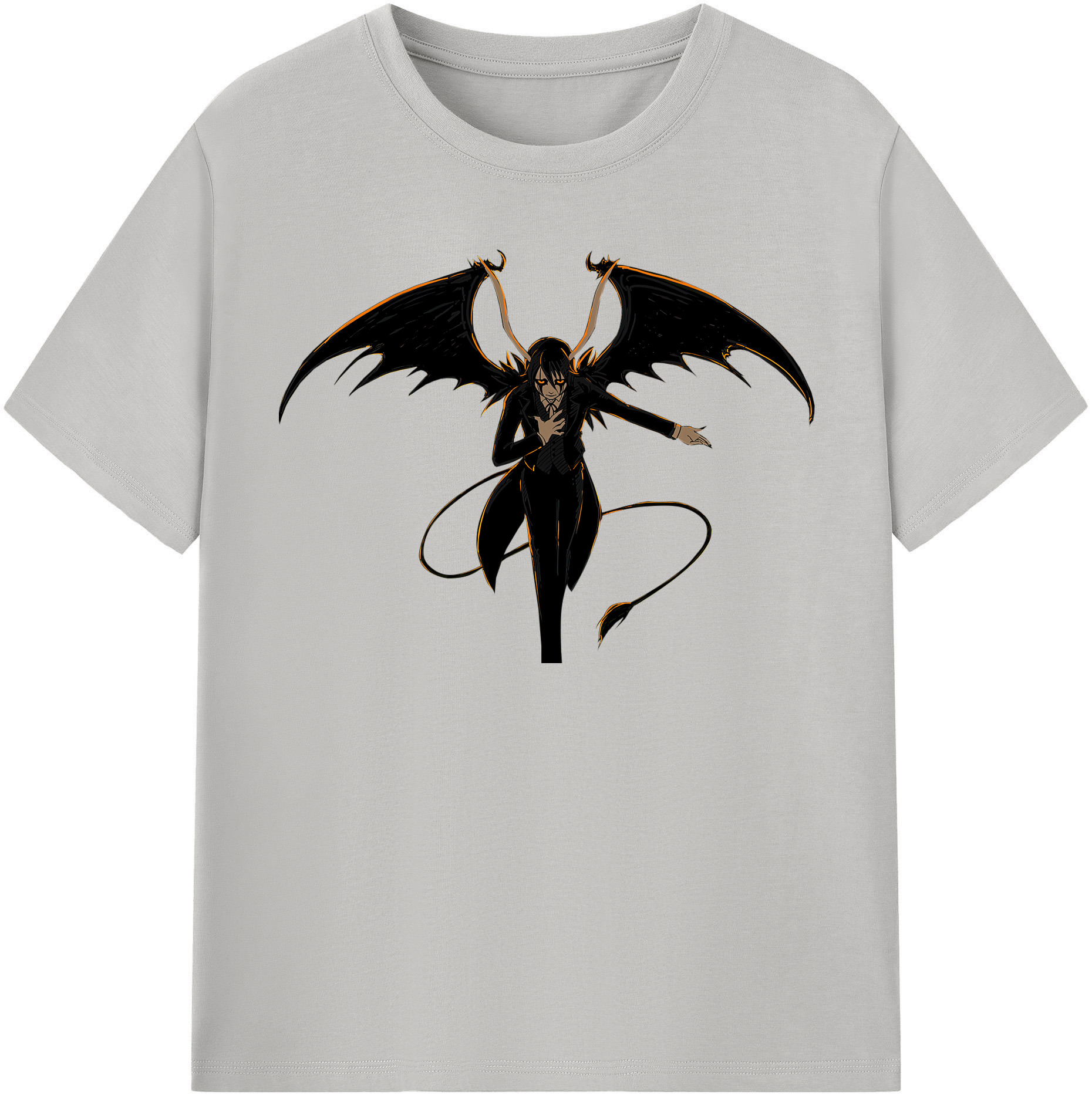 （画像用） ブリーチ ウルキオラ·シファー BLEACH Ulquiorra cifer レディースカジュアルプリントTシャツ（綿100％）