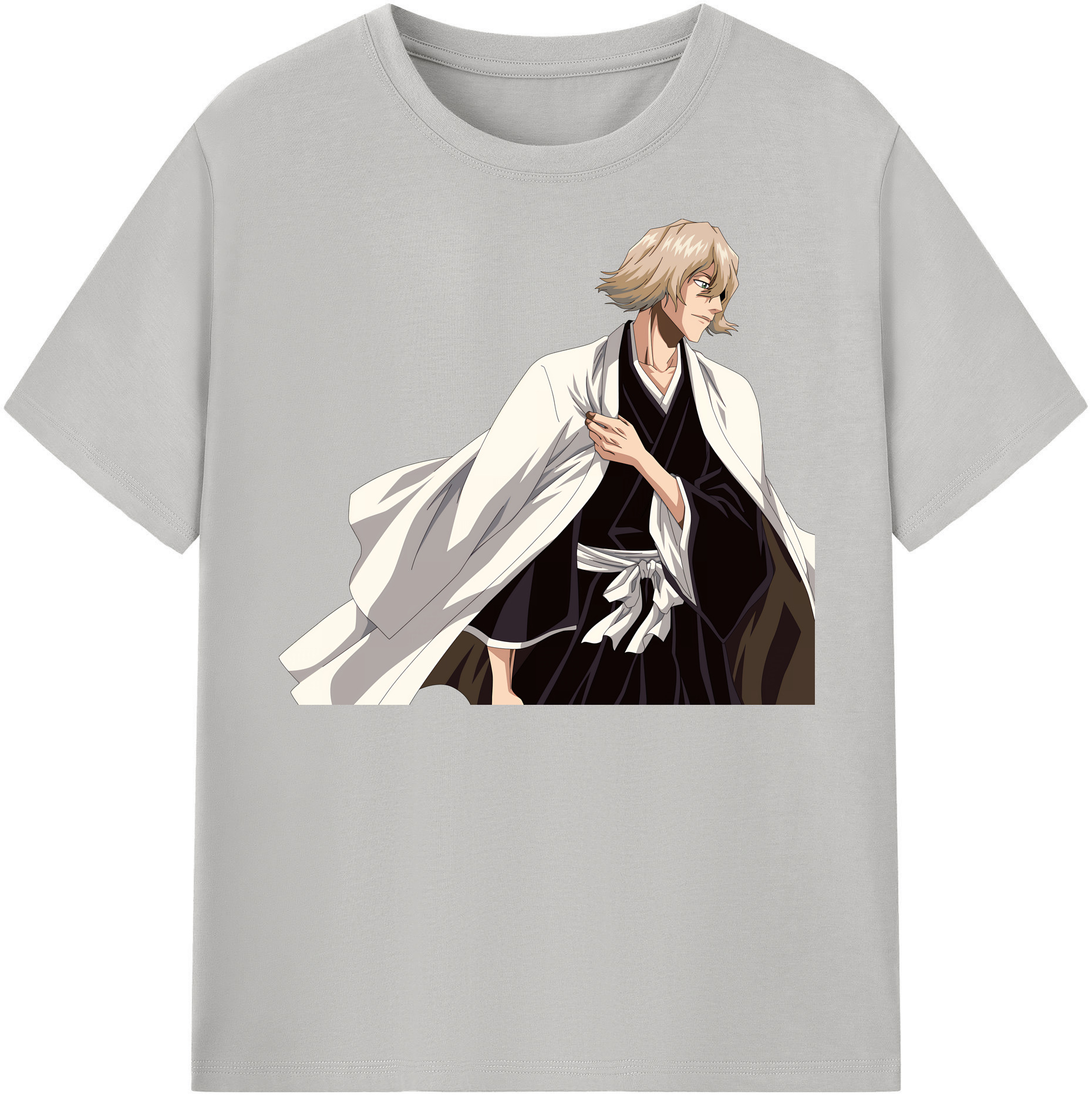 （画像用） "ブリーチ 浦原 喜助（うらはら きすけ） BLEACH Urahara Kisuke " レディースカジュアルプリントTシャツ（綿100％）