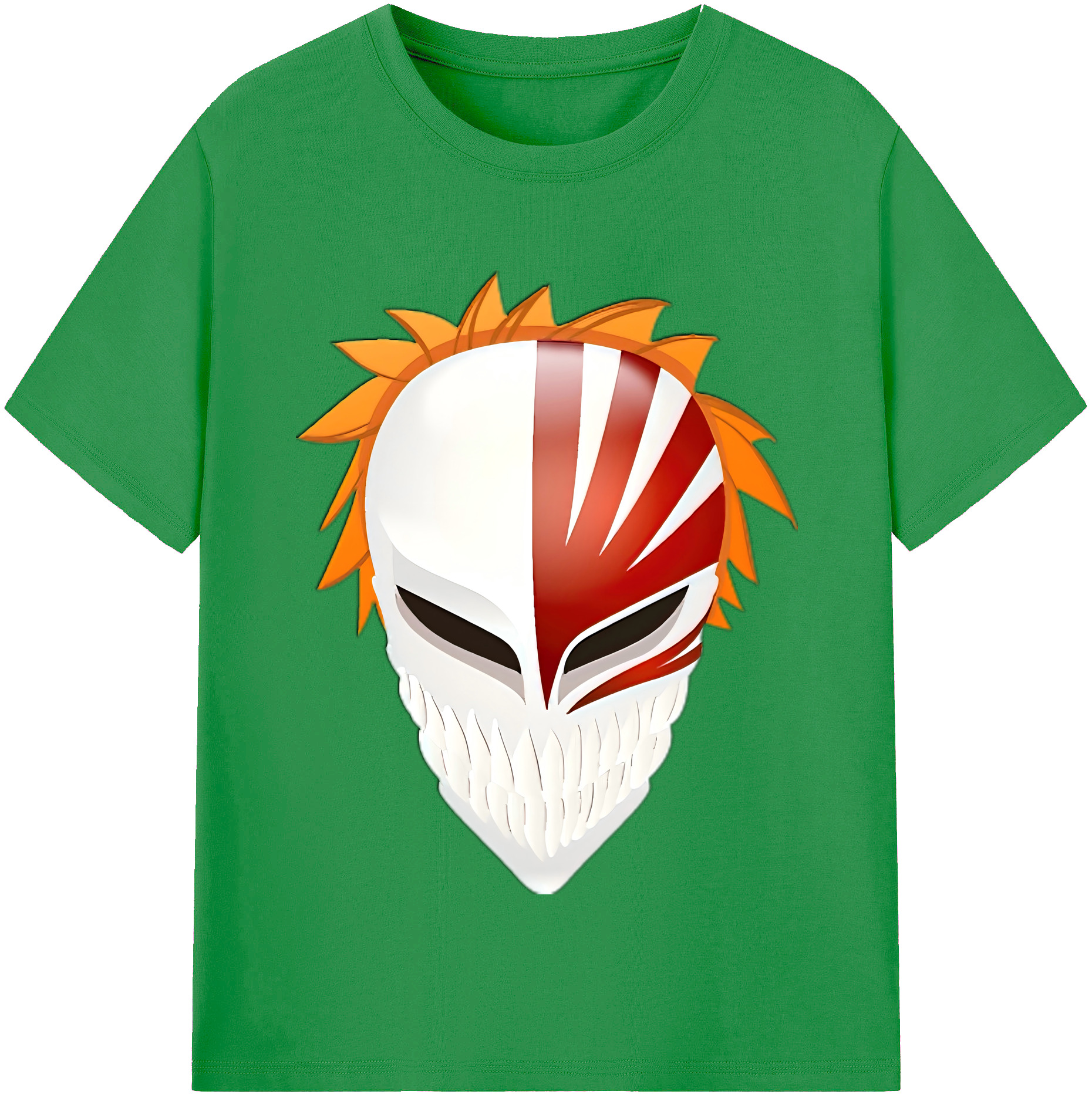 （画像用） ブリーチ 黒崎一護（くろさき いちご）BLEACH Kurosaki Ichigo レディースカジュアルプリントTシャツ（綿100％）
