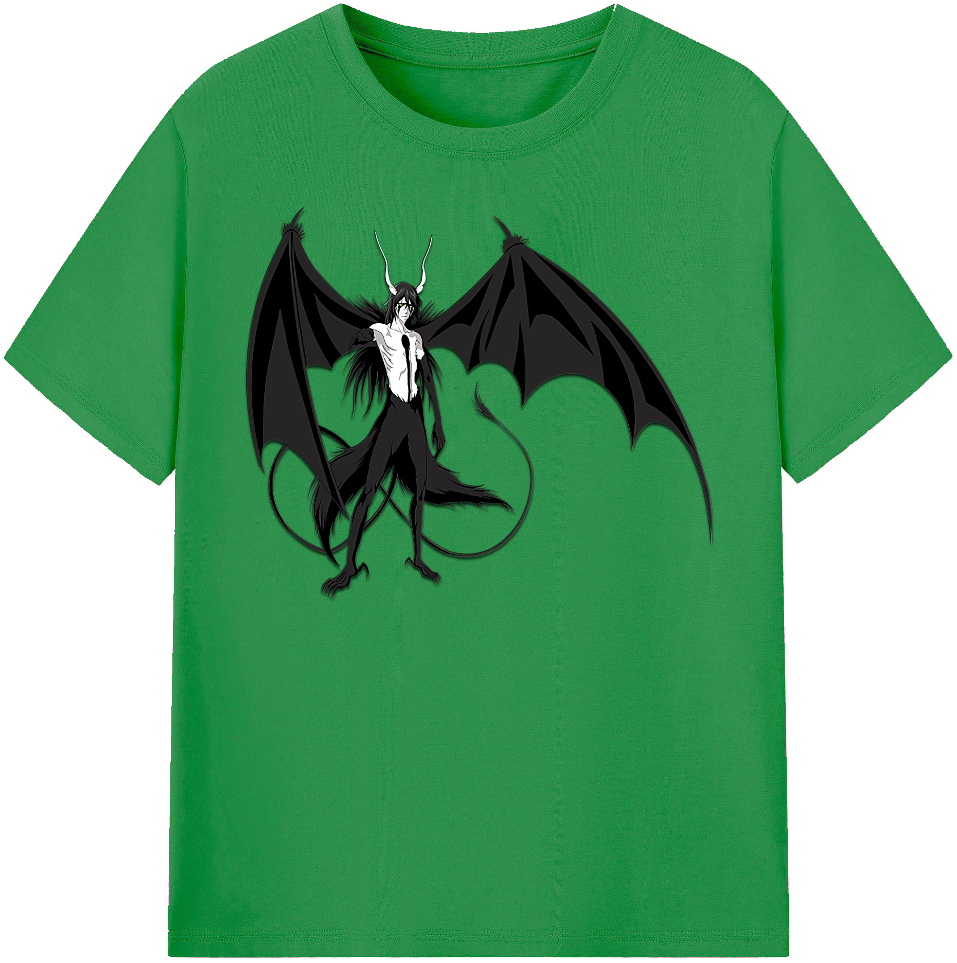 （画像用） ブリーチ ウルキオラ·シファー BLEACH Ulquiorra cifer レディースカジュアルプリントTシャツ（綿100％）