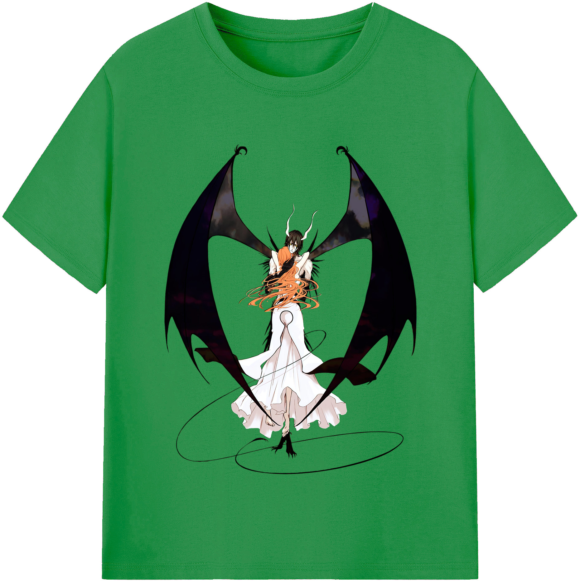 （画像用） ブリーチ ウルキオラ·シファー BLEACH Ulquiorra cifer レディースカジュアルプリントTシャツ（綿100％）