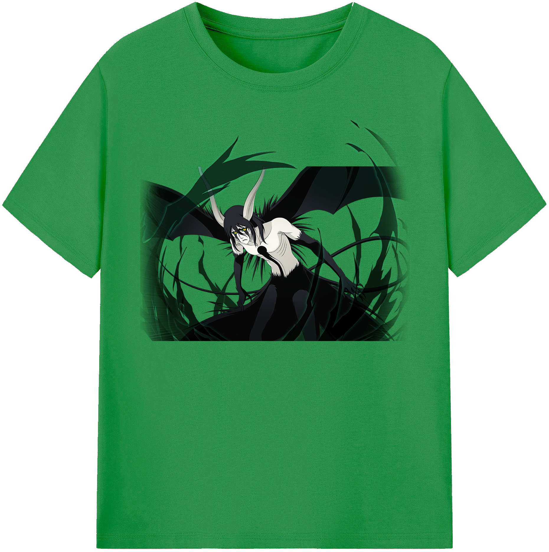 （画像用） ブリーチ ウルキオラ·シファー BLEACH Ulquiorra cifer レディースカジュアルプリントTシャツ（綿100％）