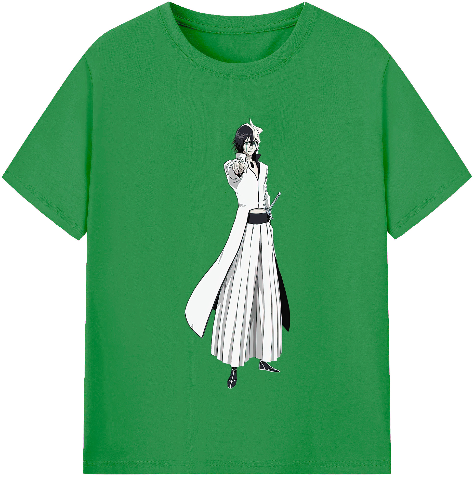（画像用） ブリーチ ウルキオラ·シファー BLEACH Ulquiorra cifer レディースカジュアルプリントTシャツ（綿100％）