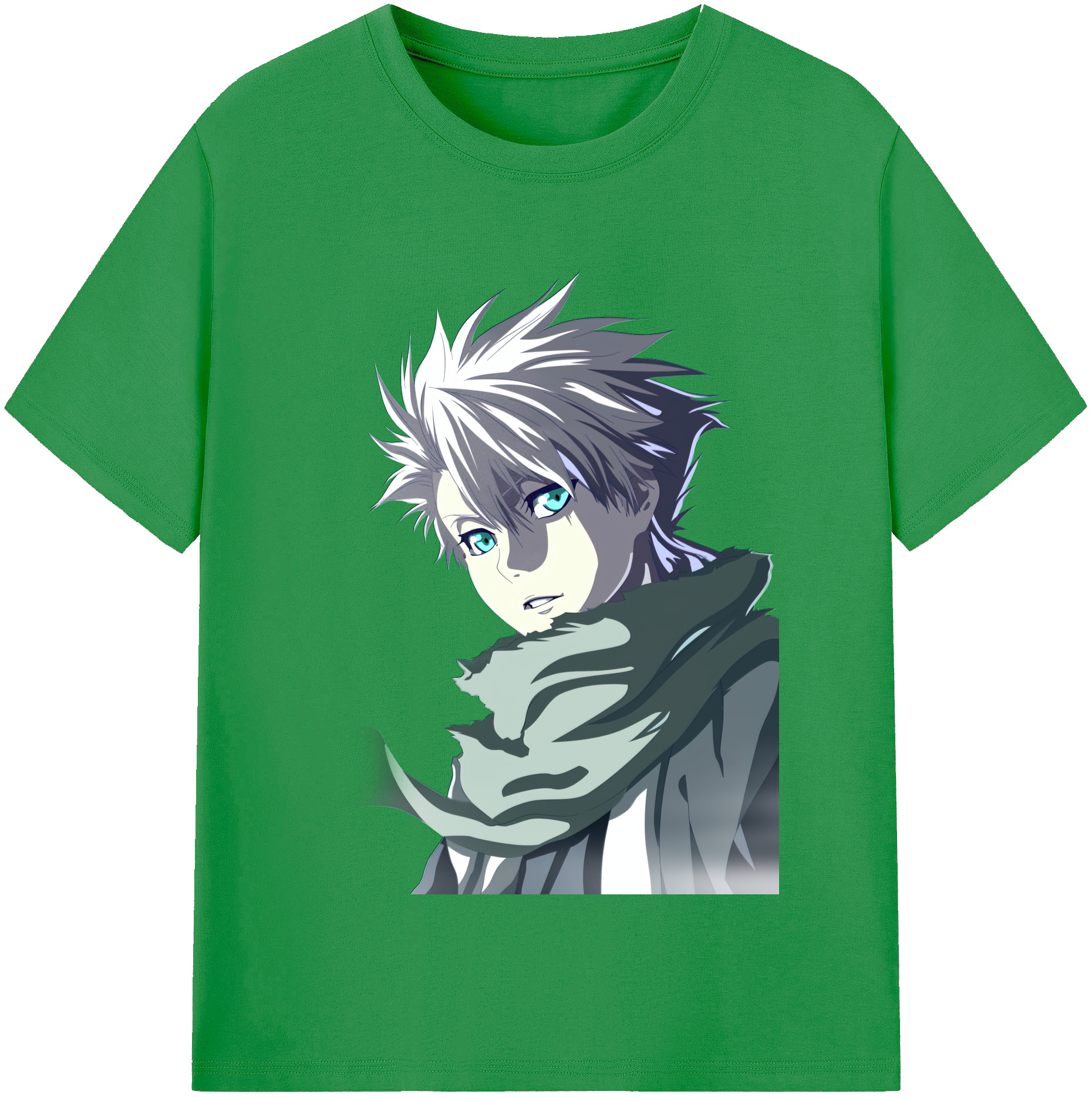 （画像用） ブリーチ 日番谷冬獅郎（ひつがや とうしろう） BLEACH Hitsugaya Toushirou レディースカジュアルプリントTシャツ（綿100％）