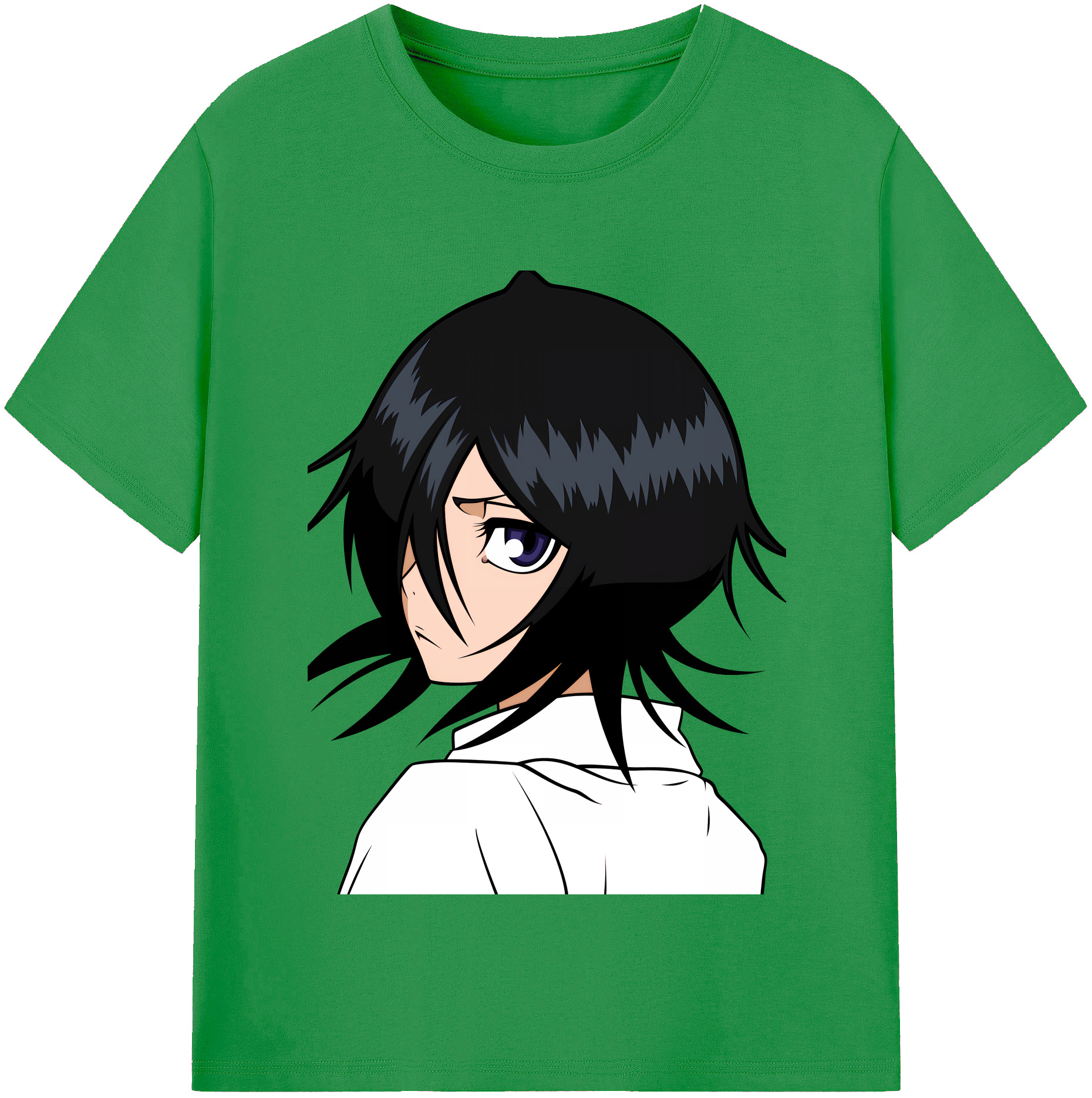 （画像用） ブリーチ 朽木ルキア BLEACH Kuchiki Rukia レディースカジュアルプリントTシャツ（綿100％）