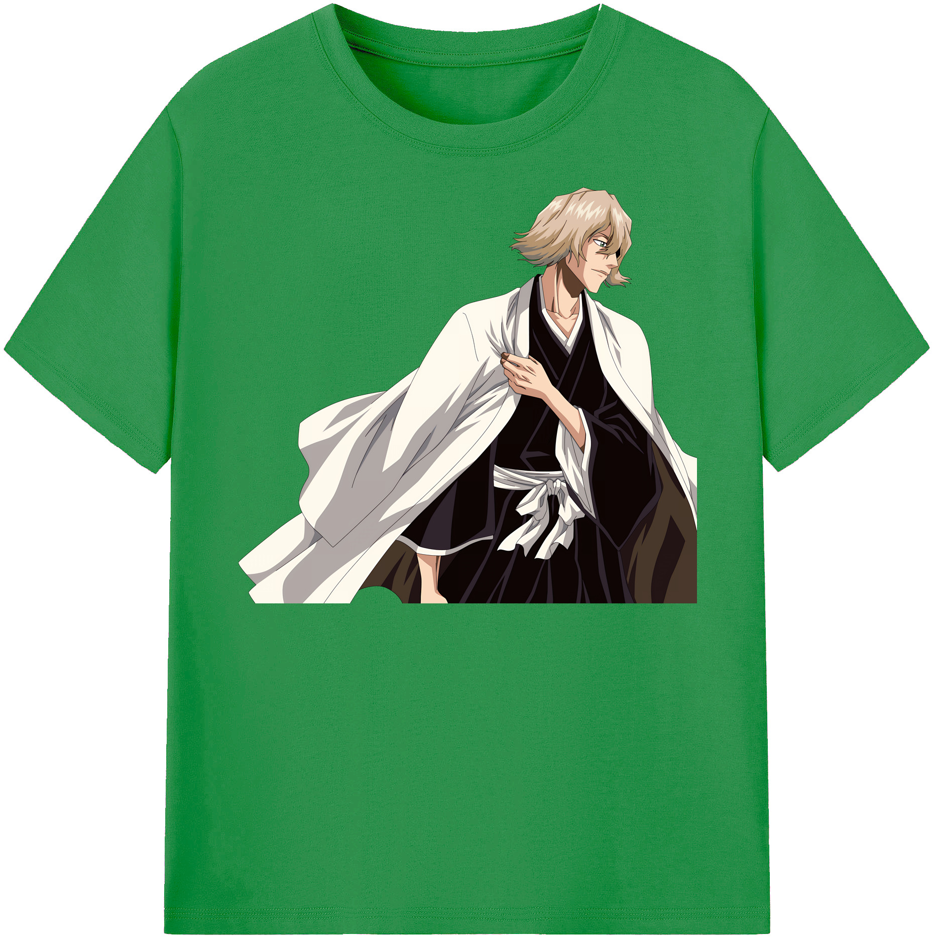 （画像用） "ブリーチ 浦原 喜助（うらはら きすけ） BLEACH Urahara Kisuke " レディースカジュアルプリントTシャツ（綿100％）