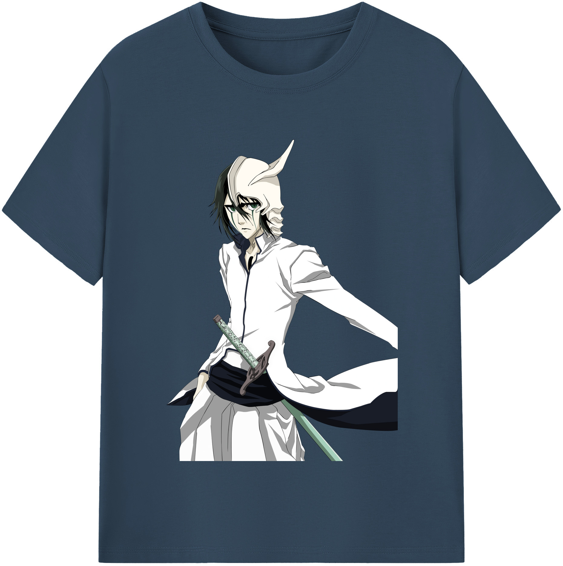 （画像用） ブリーチ ウルキオラ·シファー BLEACH Ulquiorra cifer レディースカジュアルプリントTシャツ（綿100％）