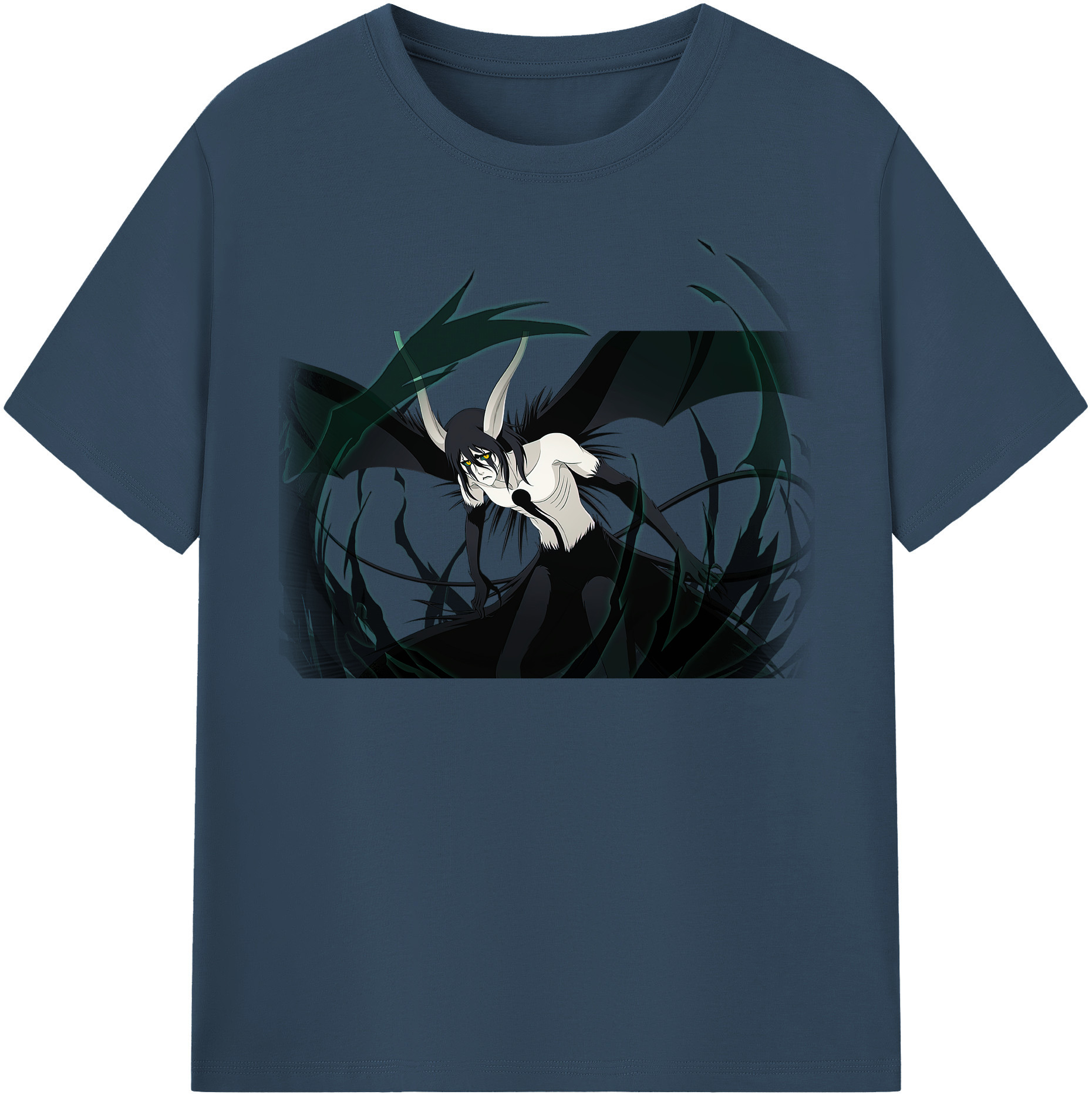 （画像用） ブリーチ ウルキオラ·シファー BLEACH Ulquiorra cifer レディースカジュアルプリントTシャツ（綿100％）