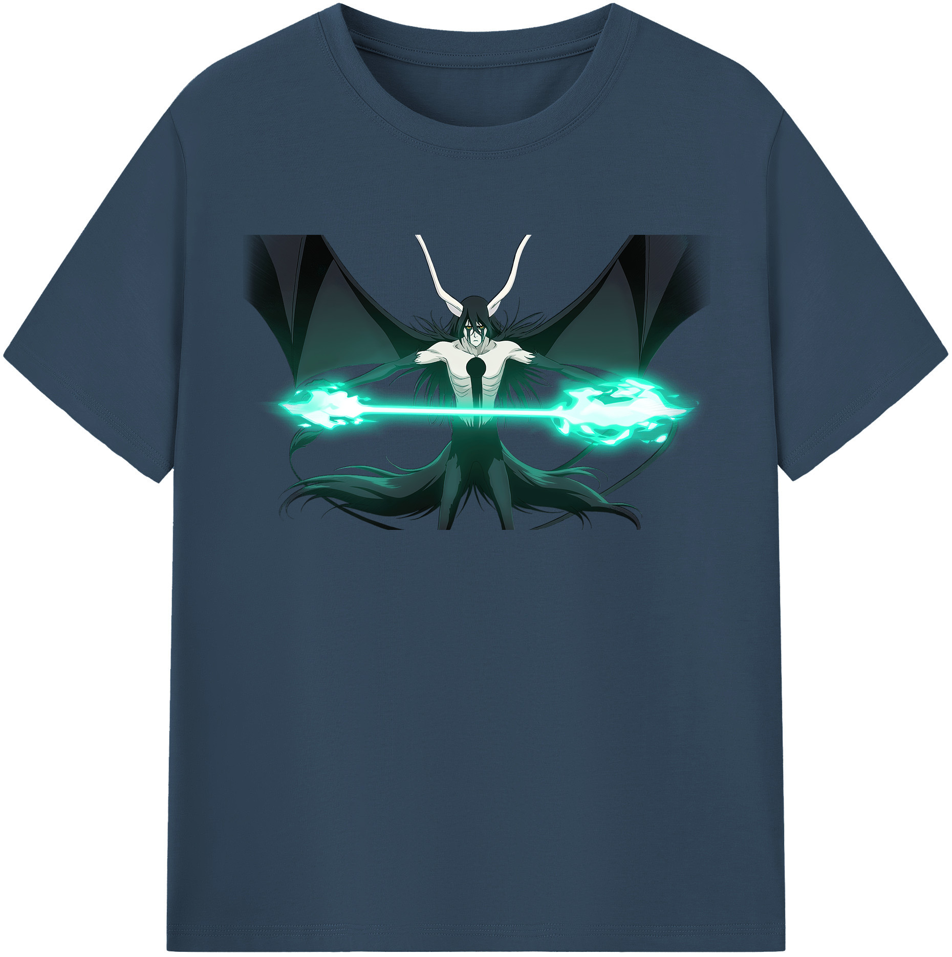 （画像用） ブリーチ ウルキオラ·シファー BLEACH Ulquiorra cifer レディースカジュアルプリントTシャツ（綿100％）
