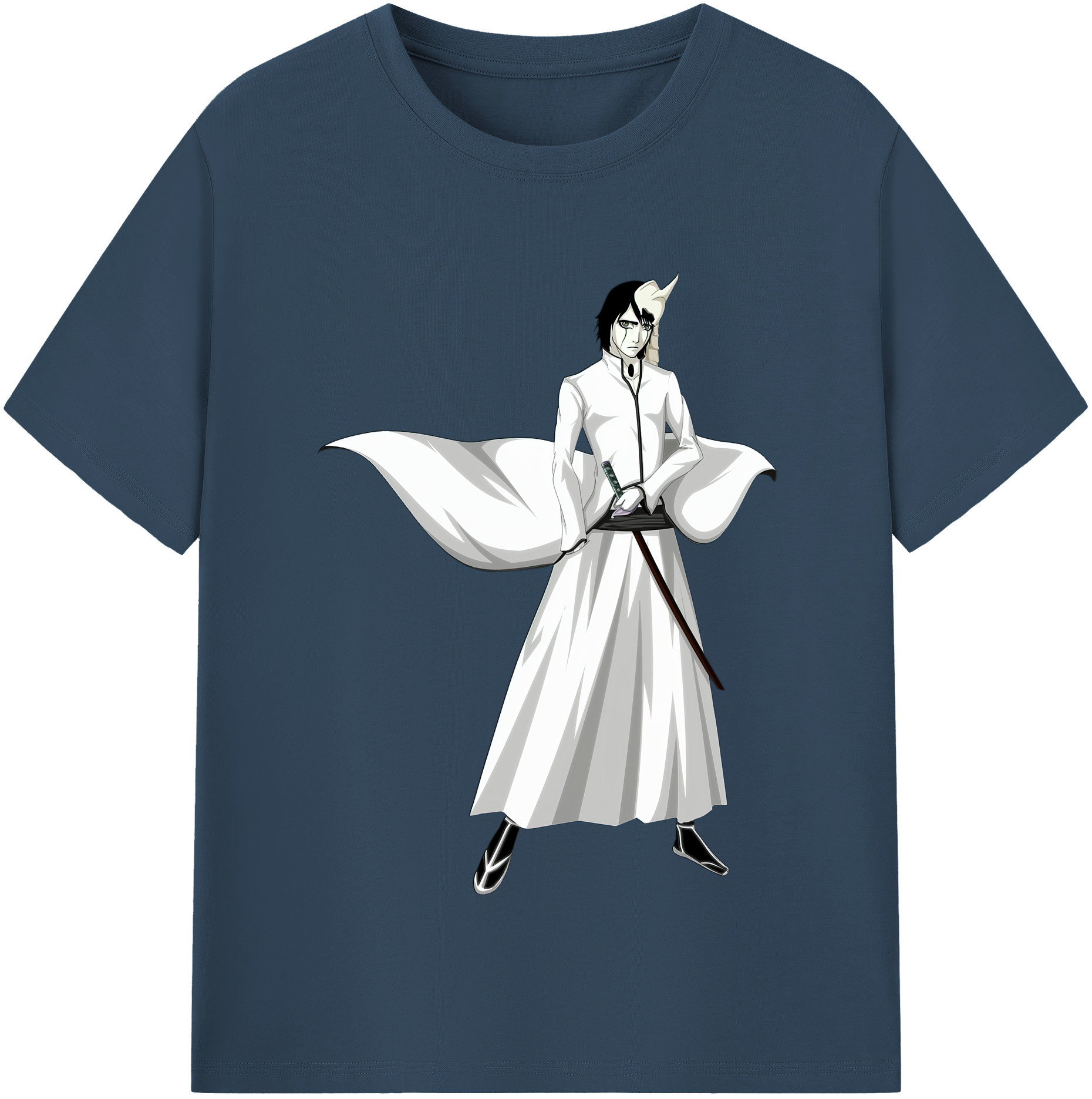 （画像用） ブリーチ ウルキオラ·シファー BLEACH Ulquiorra cifer レディースカジュアルプリントTシャツ（綿100％）