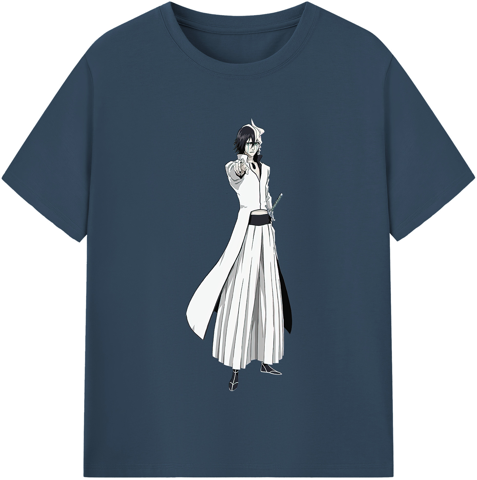 （画像用） ブリーチ ウルキオラ·シファー BLEACH Ulquiorra cifer レディースカジュアルプリントTシャツ（綿100％）