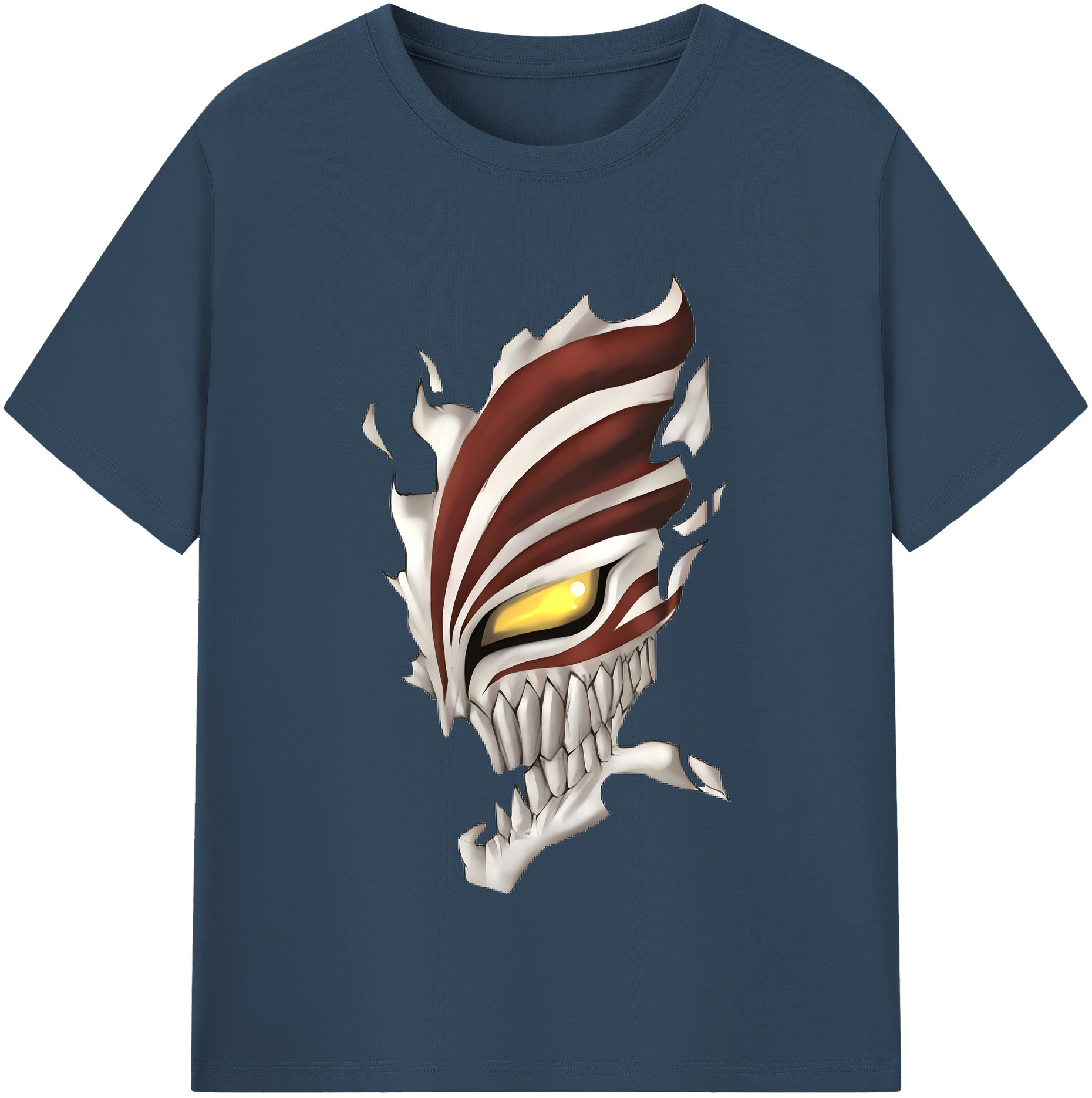 （画像用） ブリーチ 黒崎一護（くろさき いちご）BLEACH Kurosaki Ichigo レディースカジュアルプリントTシャツ（綿100％）