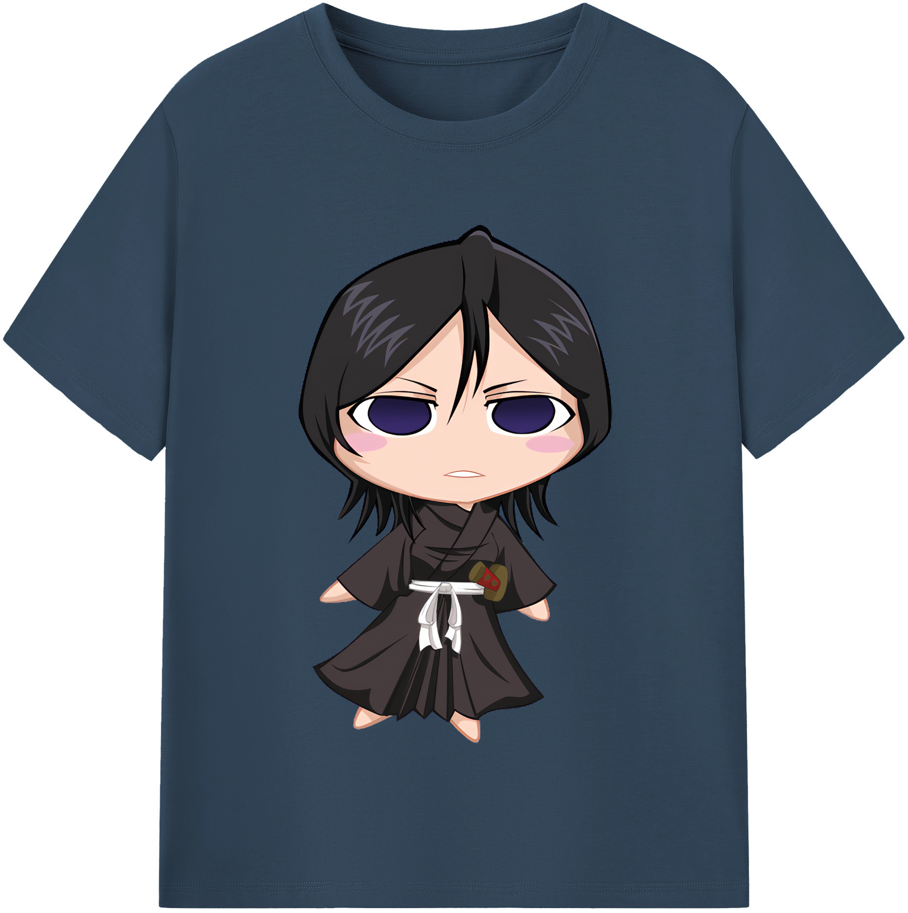 （画像用） ブリーチ 朽木ルキア BLEACH Kuchiki Rukia レディースカジュアルプリントTシャツ（綿100％）