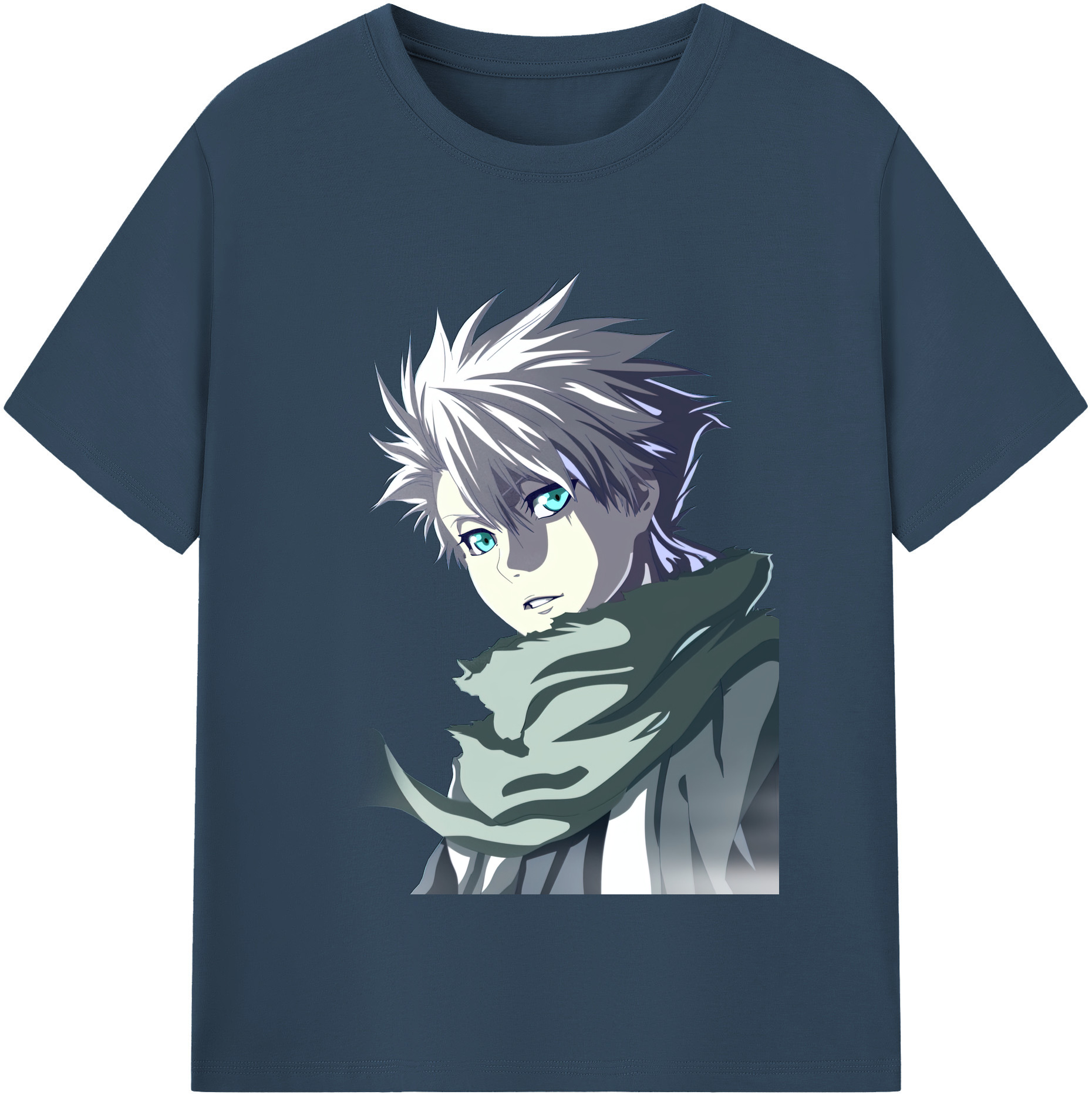 （画像用） ブリーチ 日番谷冬獅郎（ひつがや とうしろう） BLEACH Hitsugaya Toushirou レディースカジュアルプリントTシャツ（綿100％）