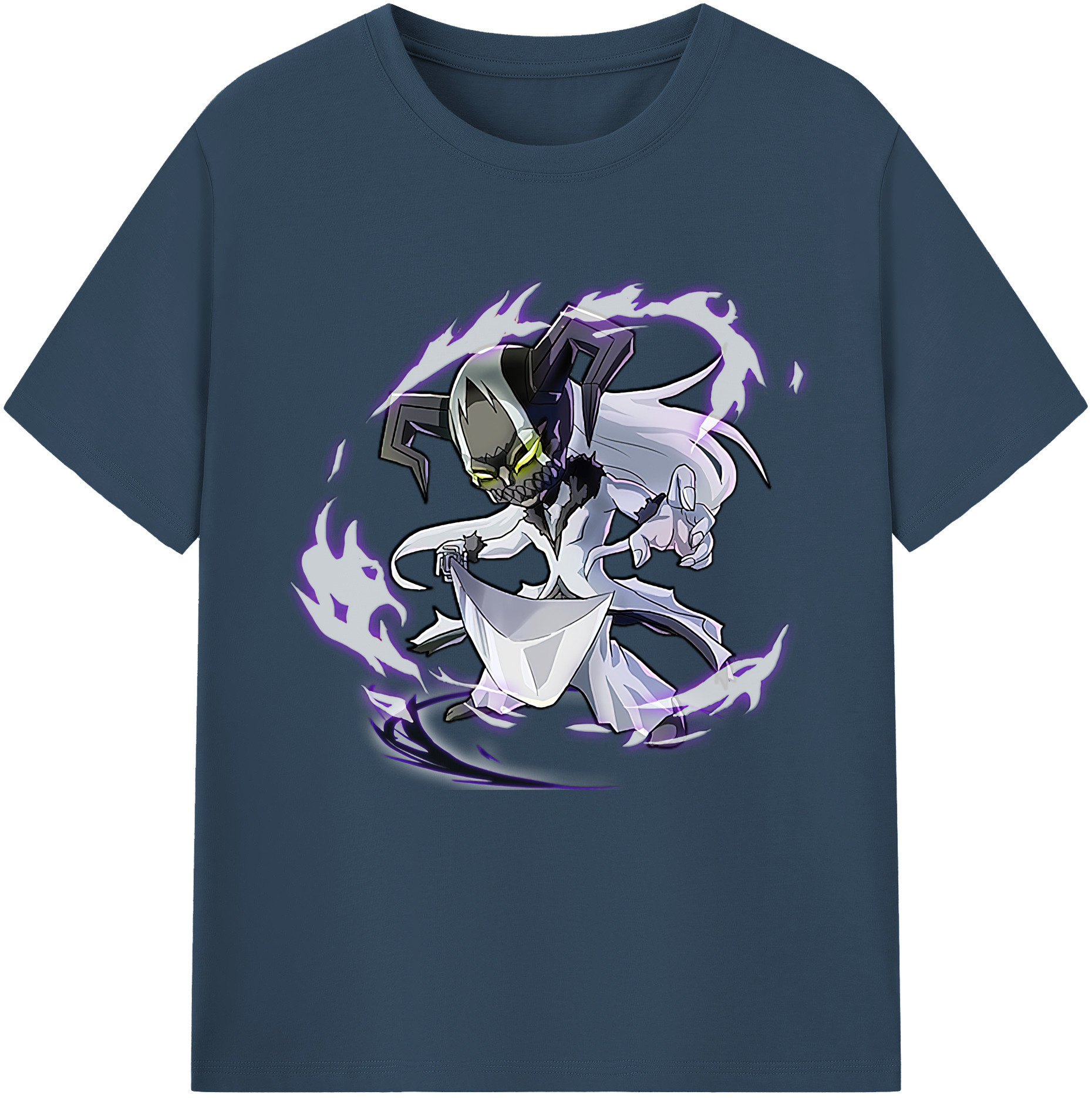 （画像用） ブリーチ 黒崎一護（くろさき いちご）BLEACH Kurosaki Ichigo レディースカジュアルプリントTシャツ（綿100％）