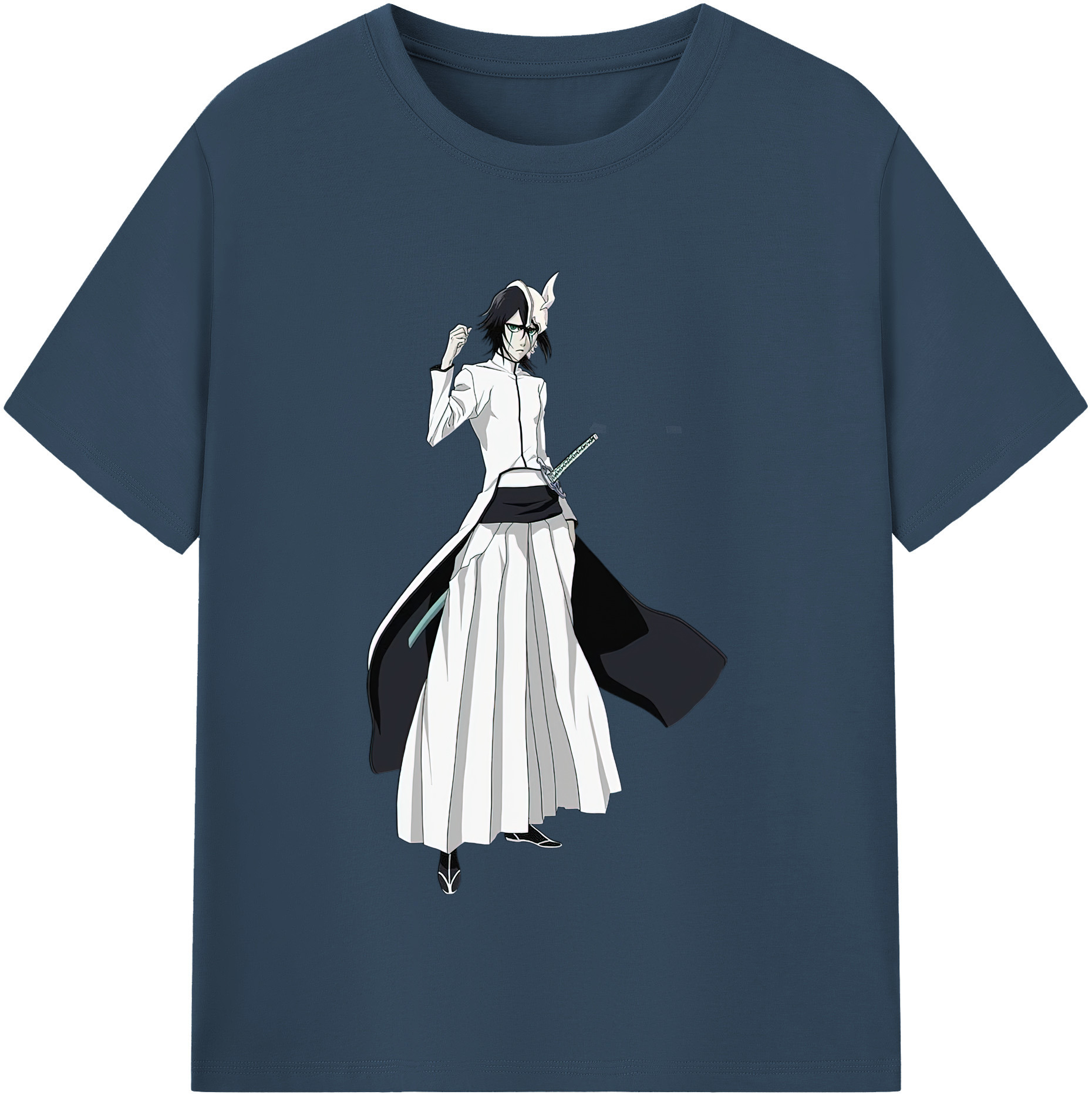 （画像用） ブリーチ ウルキオラ·シファー BLEACH Ulquiorra cifer レディースカジュアルプリントTシャツ（綿100％）