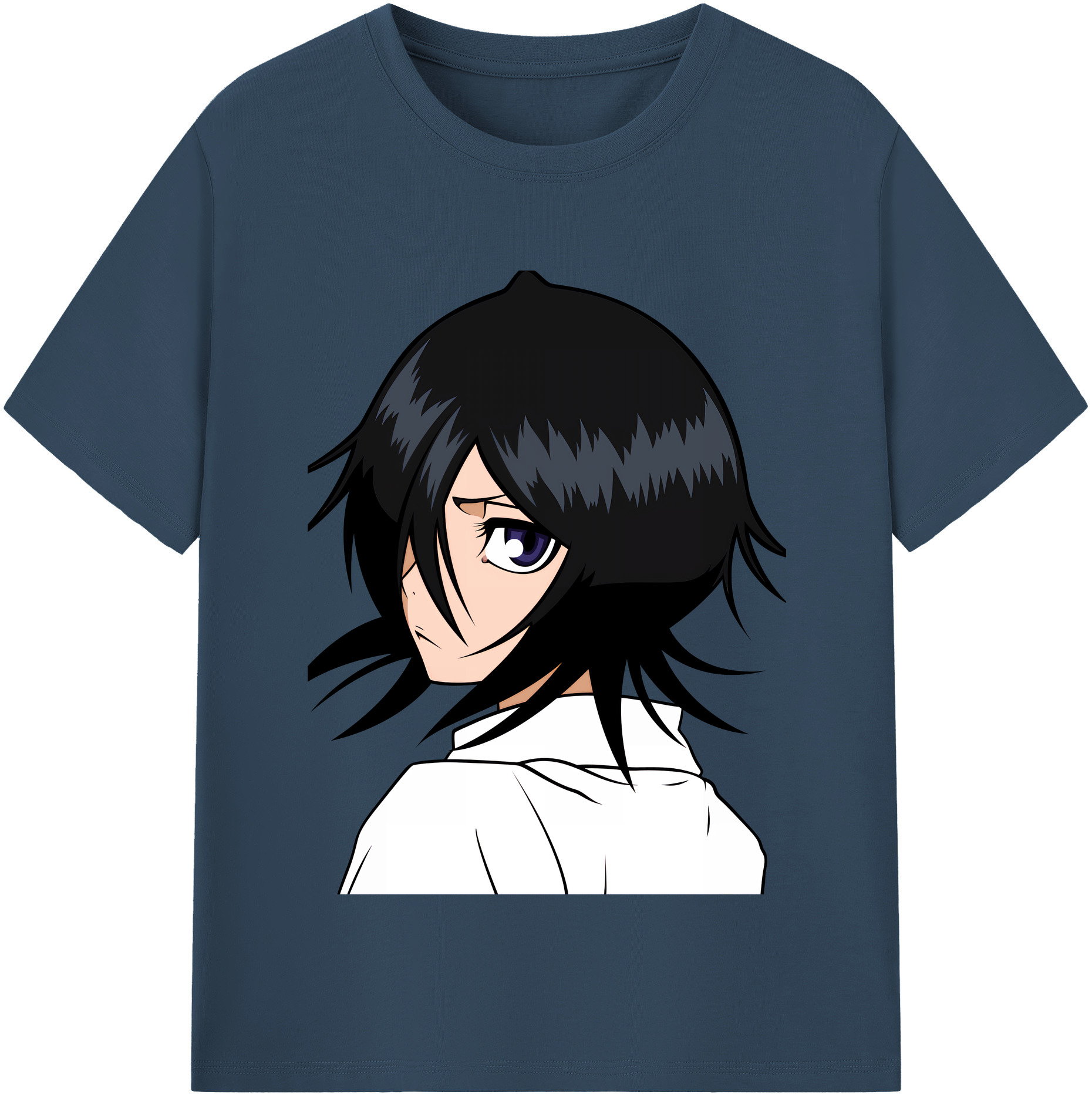 （画像用） ブリーチ 朽木ルキア BLEACH Kuchiki Rukia レディースカジュアルプリントTシャツ（綿100％）