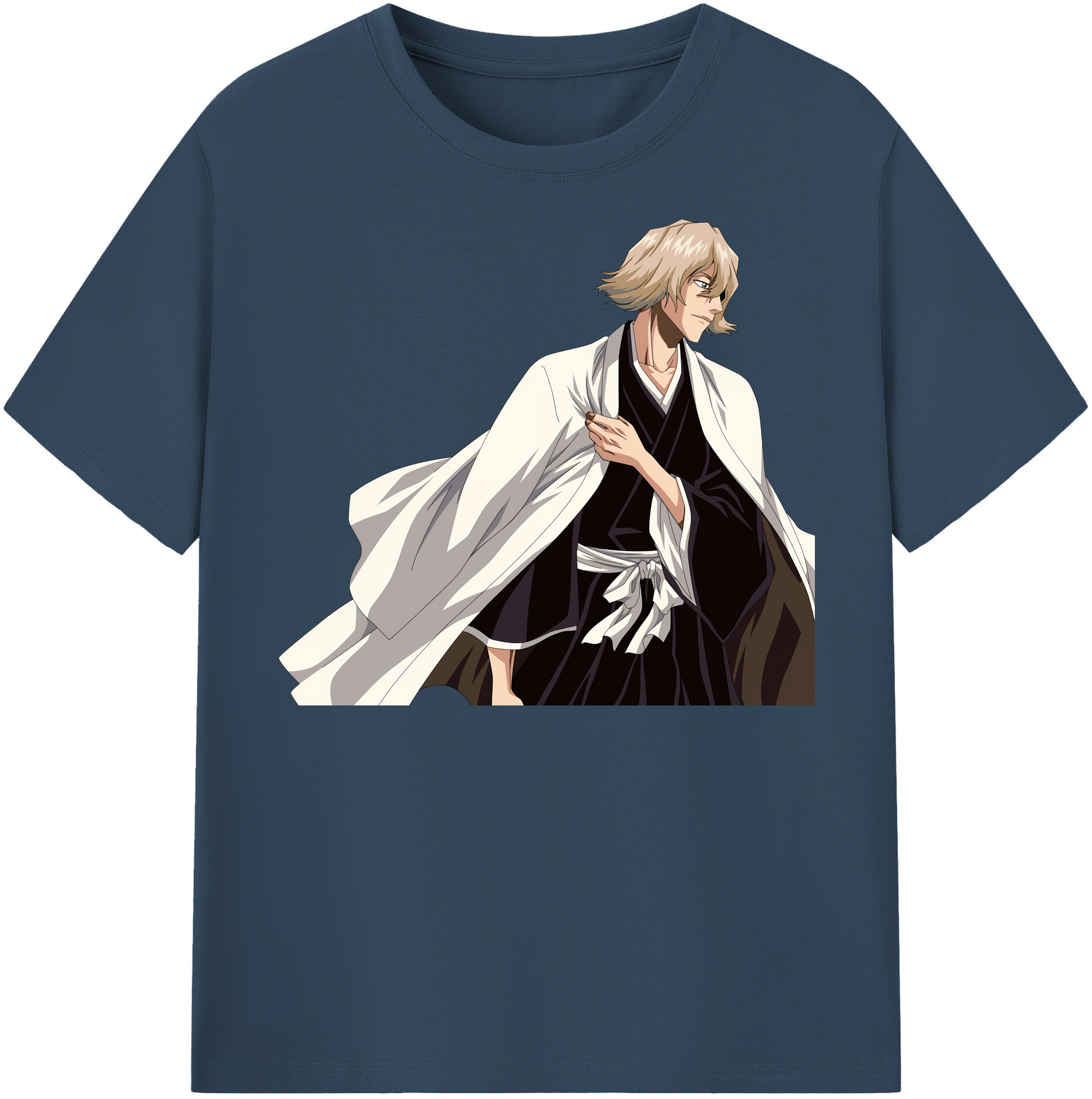 （画像用） "ブリーチ 浦原 喜助（うらはら きすけ） BLEACH Urahara Kisuke " レディースカジュアルプリントTシャツ（綿100％）