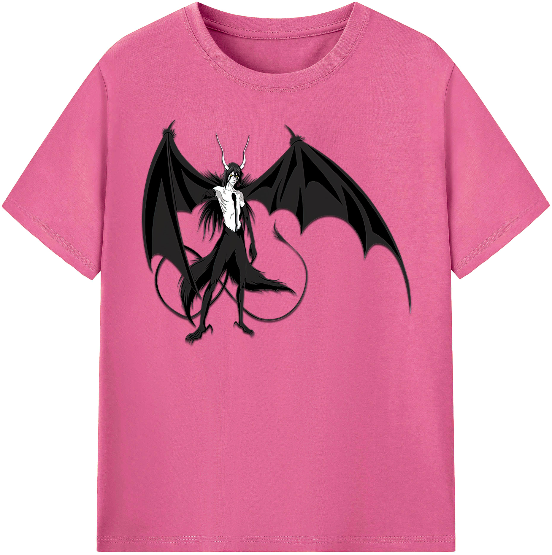 （画像用） ブリーチ ウルキオラ·シファー BLEACH Ulquiorra cifer レディースカジュアルプリントTシャツ（綿100％）