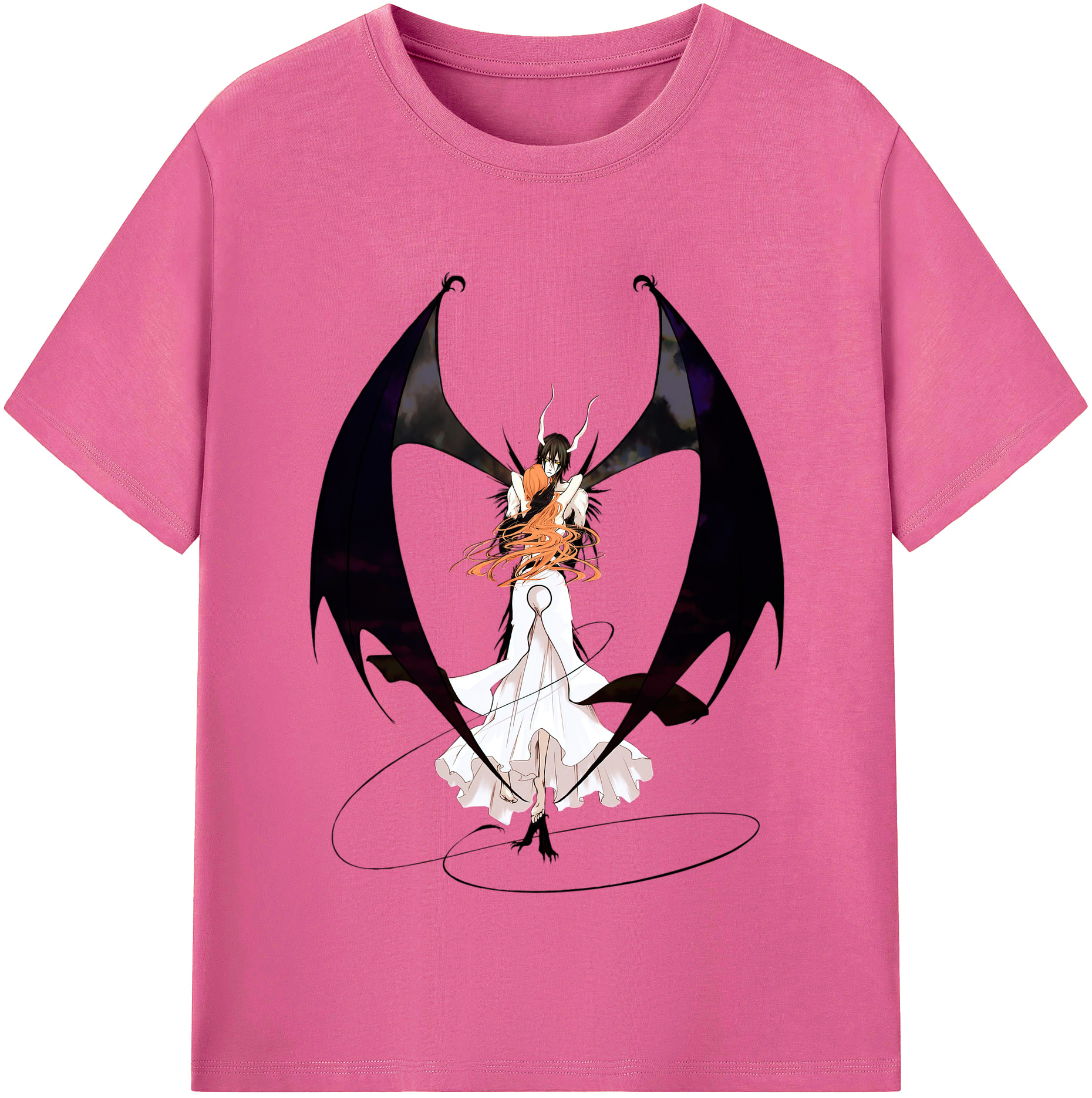 （画像用） ブリーチ ウルキオラ·シファー BLEACH Ulquiorra cifer レディースカジュアルプリントTシャツ（綿100％）