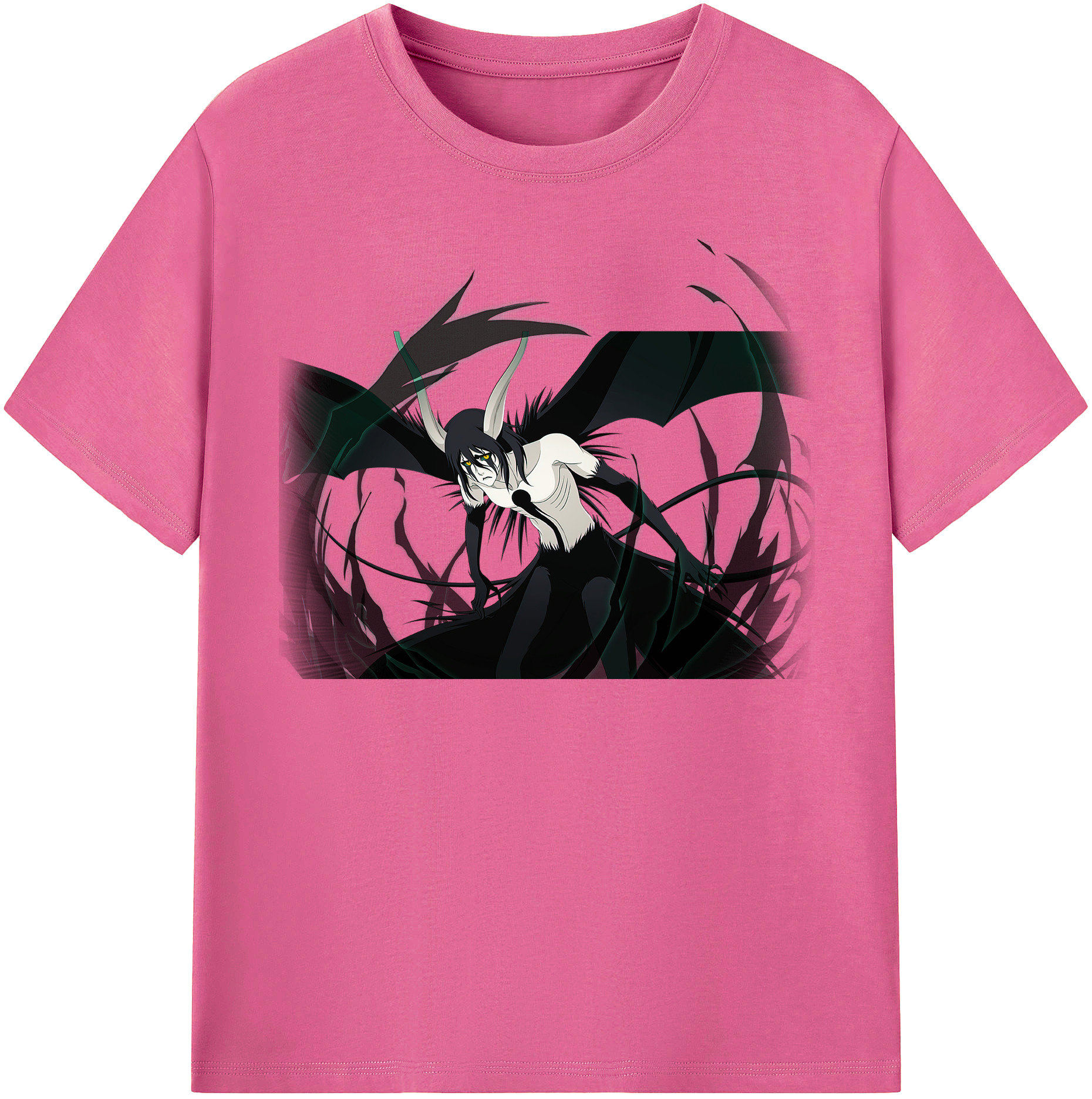 （画像用） ブリーチ ウルキオラ·シファー BLEACH Ulquiorra cifer レディースカジュアルプリントTシャツ（綿100％）