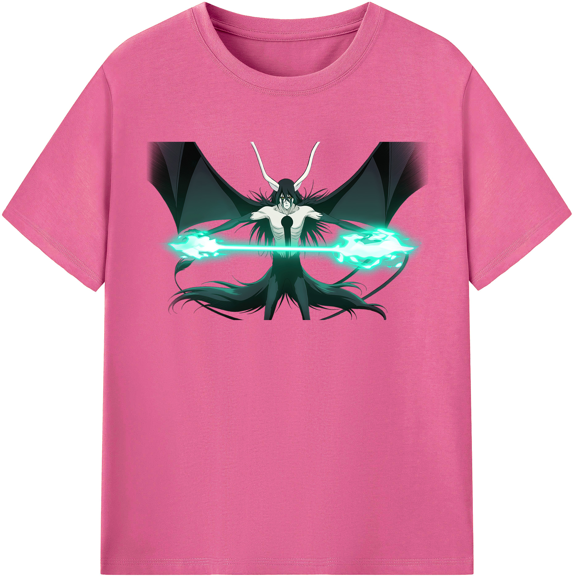 （画像用） ブリーチ ウルキオラ·シファー BLEACH Ulquiorra cifer レディースカジュアルプリントTシャツ（綿100％）